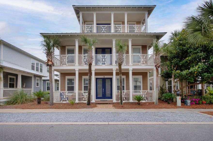 Back on the market at no fault to the Seller.  Looking for a large home and guest cottage in Seacrest Beach? Here it is! All HVAC units have been replaced in 2025.  The main home on the first floor has a master bdrm w a large master ba, dbl vanity, whirlpool tub and separate shower.  Travertine flooring throughout the first floor except in master bdrm which is  solid wood. Large gatherings are easy with the open floor plan in the living room, kitchen and dining area.  Plenty of custom cabinets and granite countertops and large center island with bar seating.  Spacious laundry room and 1/2 bath also on the first floor.   The 2nd floor has another master suite and master ba. Two of the bedrooms share a Jack & Jill bathroom and the 3rd guest bdrm has its own bathroom. There is a $1000 Capital Contribution fee paid by the buyer. Two of the bedrooms share a Jack & Jill bathroom and the 3rd guest bdrm has its own bathroom. There is a stackable washer & dryer also on the 2nd floor for convenience.  The 3rd floor has a large bonus room  with bunk beds, full bath and bar sink.  Open the doors to the view of the Seacrest Beach Community.  The cottage has a living, dining, kitchen, bathroom and bedroom and new refrigerator in 2025.    Going to the 3rd floor, laundry room, bathroom and beds for additional guests.  Fresh new interior paint and cabinets,  new deck boards have been replaced going to the cottage.  Seacrest Beach is known for its 12,000 sq ft lagoon swimming pool, deeded beach access, tram service, shops and entertainment. With Alys Beach to the west and Rosemary Beach to the east, enjoy all the restaurants and shops they have to offer.  

Buyer(s) are responsible to personally verify all details for property and dimensions. Any information contained in this listing is believed to be accurate but is not guaranteed.