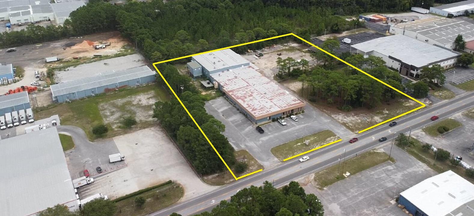 Freestanding 33,500 SF Industrial building sitting on 3.7 acres of land. The site is centrally located within the FWB Commerce & Technology Park. This building consists of 3,000 SF Office; 10,000 SF Warehouse; 20,500 SF Manufacturing. The site has room for expansion as well truck loading & unloading locations within its fenced yard. The building has tremendous power ~ 3 phase, 1200 amps along with being fully sprinkled, 10,000 lbs crane in place. The slab is 8'' thick for heavy loads. The site currently can accommodate 100 parking spaces +/-. The location of this building is well positioned to access Highway 98 to the south, Highway 85 going north and I-10 running east & west. The building is approximately 2 miles to Hurlburt Field, 10 miles to Eglin Air Force Base and 13 miles to Airpor
