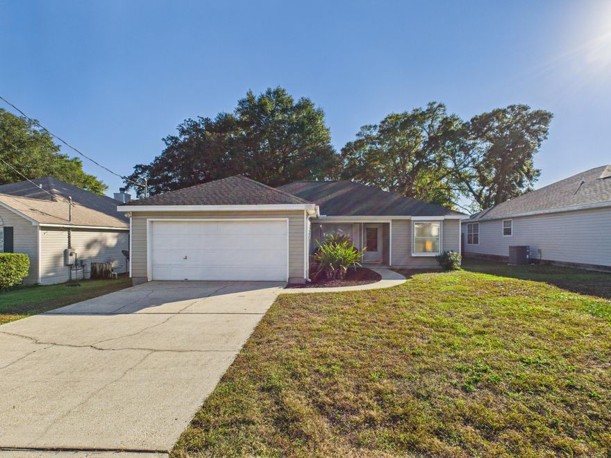 This home is Vacant and READY!   3 bedroom, 2 bedroom, 1297 sq ft home features a fully fence backyard, fireplace, LVP and tile throughout,  granite countertops, washer and dryer included!  Primary suite has built in closet hardware, soaking jetted tub with separate shower. Pets with owner approval - No Cats.  Obligo deposit waiver and Residence benefits package available!  This home will not last long.  Schedule a tour today at myspenceproperties.com or call Sharon 850-826-8005