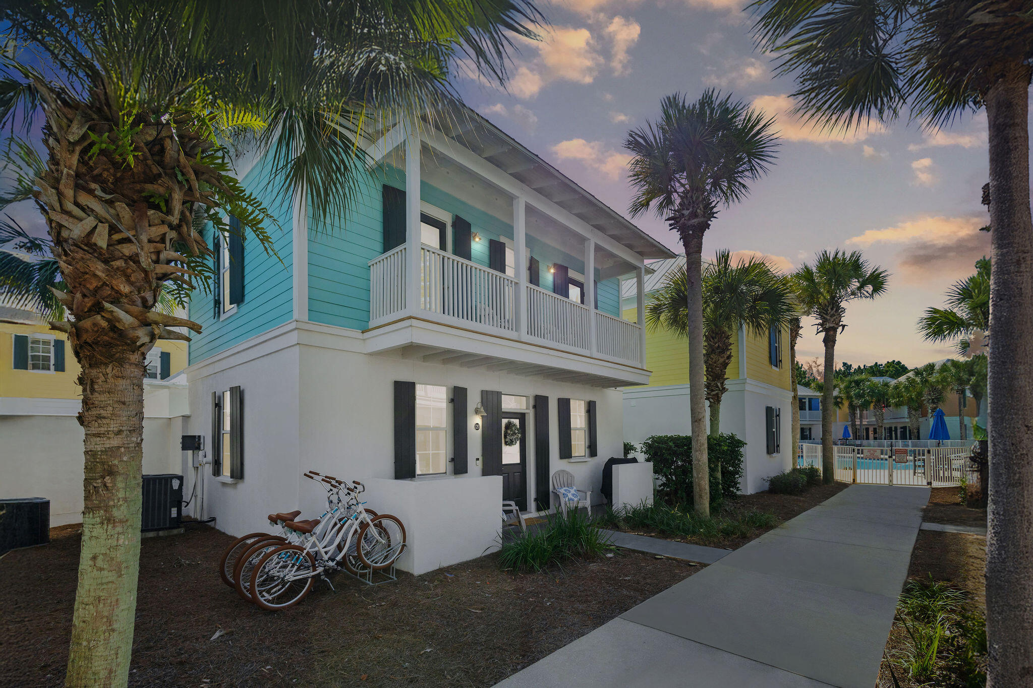 Start earning from day one with this 100% turnkey rental. Rental projections and a pro-forma are available in the photos for reference. This beautifully updated 2-bedroom bungalow features a modern kitchen and a coastal-inspired design throughout and a balcony overlooking the peaceful neighborhood. Enjoy the community pool just steps away from the bungalow. Conveniently located just a short walk to the beach, it's also close to Seaside and Watercolor, offering easy access along 30a.