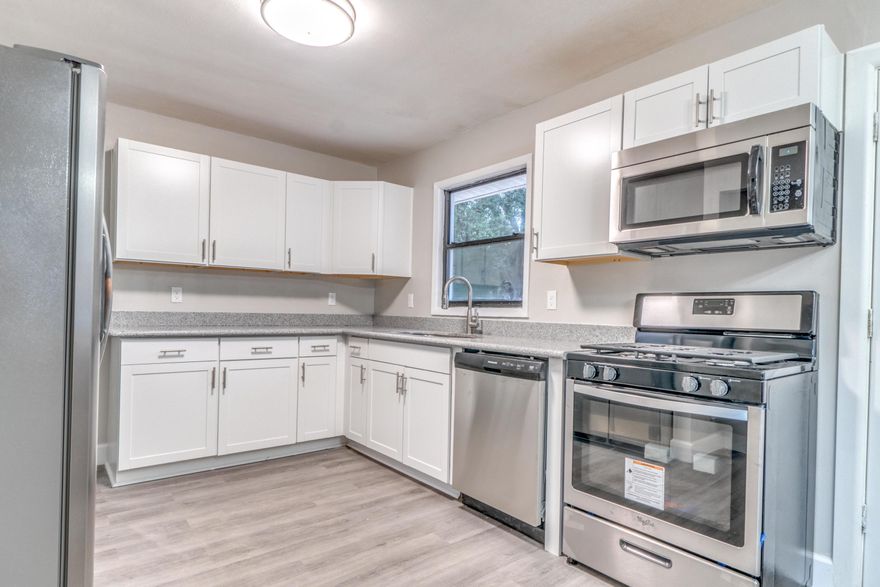 Renovated 3 Bed 1 bath Home with a large yard. 2018 Roof, 2014 AC 2004 Water Heater. As you enter, you'll notice a nice size den and an Updated Kitchen with Stainless Steel Appliances and Granite Countertops. The Home features an updated bathroom, new Luxury Vinyl Plank flooring, New carpet in bedrooms, new baseboards, new toilet, fresh paint, light fixtures and so much more. The Home is in a great neighborhood minutes away from beautiful beaches, military bases, great schools, and other amenities. Schedule your tour today!