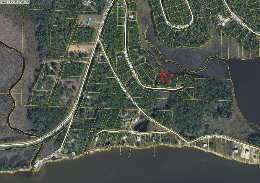 Residential homesite available in Phase III of the Bayside Development consisting of only 40 lots. Development is located along Bay Loop Road in Freeport, one of the fastest growing cities in NW Florida. Located 12 miles from the beautiful beach side communities of Watercolor, Seaside, and Watersound. The community of Hammock Bay is located adjacent to Cross Creek. The city of Freeport has a planned development of a 60 acre park nearby. This park will include two playgrounds, T-Ball fields, 2 baseball fields, tennis courts, a nature trail, shuffleboard courts, a lawn bowling area along with two soccer fields. The New Publix along with many new shops make this a convenient location & a quiet refuge by the Bay. Additional land available.