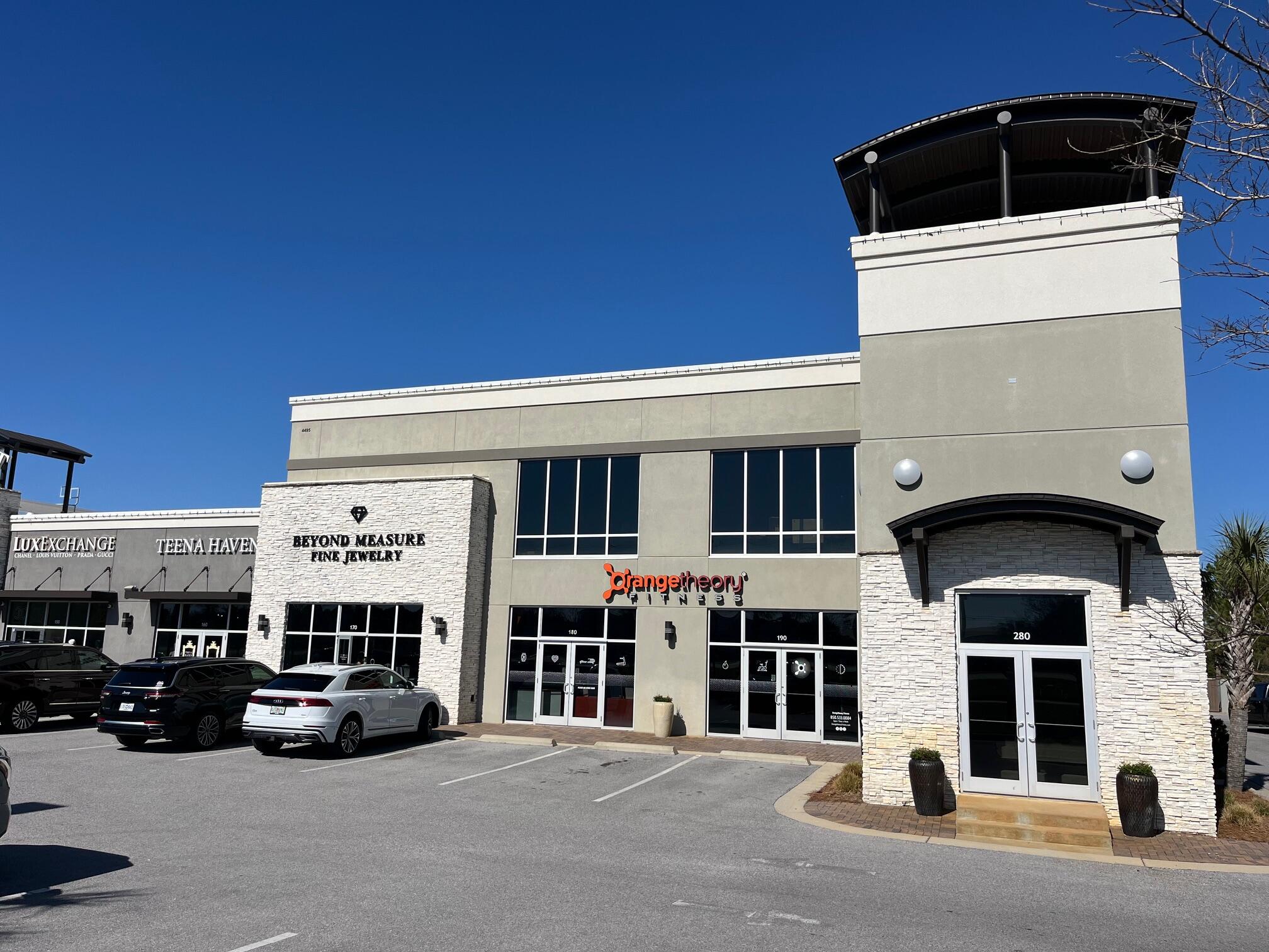 City Market Bayside is well positioned strip retail center with good retail synergy located in East Destin. We have a 1st generation space located on the 2nd floor of the center that is located above Orange Theory. This space is a current shell that was originally planned for a restaurant with tremendous power, grease trap and plumbing in place. Access to this 2nd floor space is located either from a front stairwell entrance or a rear elevator access. The space provides flexibility in its use as it can be medical office, additional retail or other. The space is being offered at $23.50/SF plus NNN fees. Tenant improvement allowance will be negotiated into a long term lease with credit tenants.