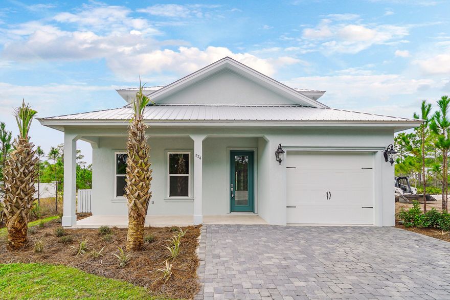New 4 bedroom home just over 2,600 sq ft. in secure gated subdivision that is walking distance to the gulf. Home is newly completed. The beautiful community pool, clubhouse, and cobblestone roads make this a truly charming neighborhood.