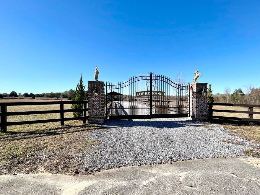 Welcome to this beautiful ranch with gorgeous private gates!!! Your search for country living is here! Stunning two parcels property totaling 30 acres. This property is move-in ready with 1,080 s/f 3 bedrooms, 2 baths, Clayton Manufactured Home, out building, and a detached 40' X 100' pole barn over the home that could easily be used as a barn if you decided to move the home, or bring your house plans and build your dream home. If you love the outdoors the options are endless!!! Buyer to verity all information and dimensions deemed important to them.