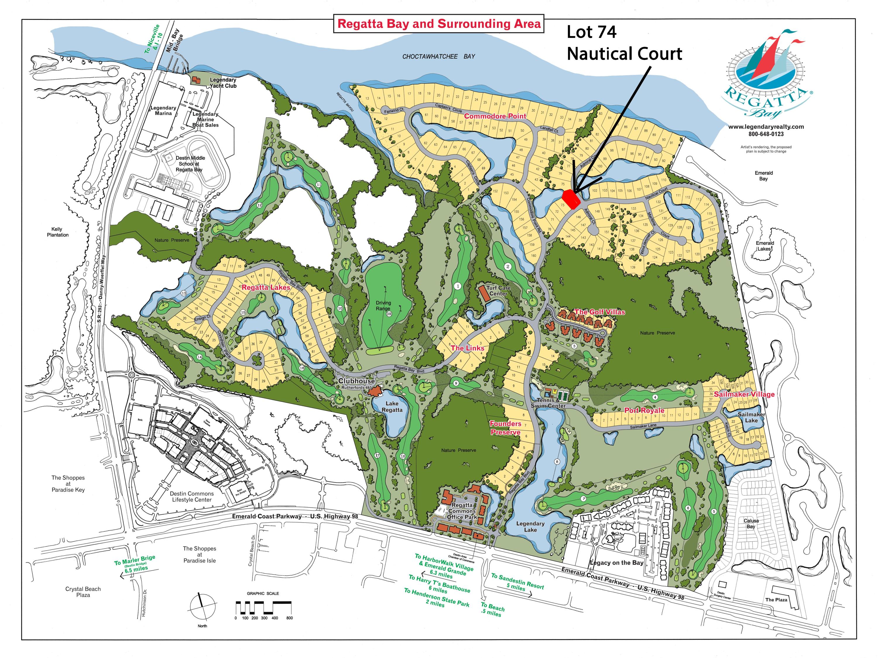 COMMODORE POINT S/D - Land