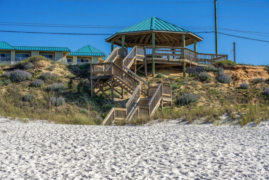 STUNNING 3 bedroom 2 bath condo unit with private beach access directly across the street. Alerio is located very close to The Outlet shopping mall, restaurants, and local entertainment. Alerio is a private gated community with on sight security, a heated pool, hot tub, a splash pad for kids and beach access directly across the street. This unit boasts 10 foot ceilings, hard wood floors, granite countertops, and lots of natural light from the windows. Unit is RENTAL READY and comes fully furnished. Superb investment property with excellent earning potential.