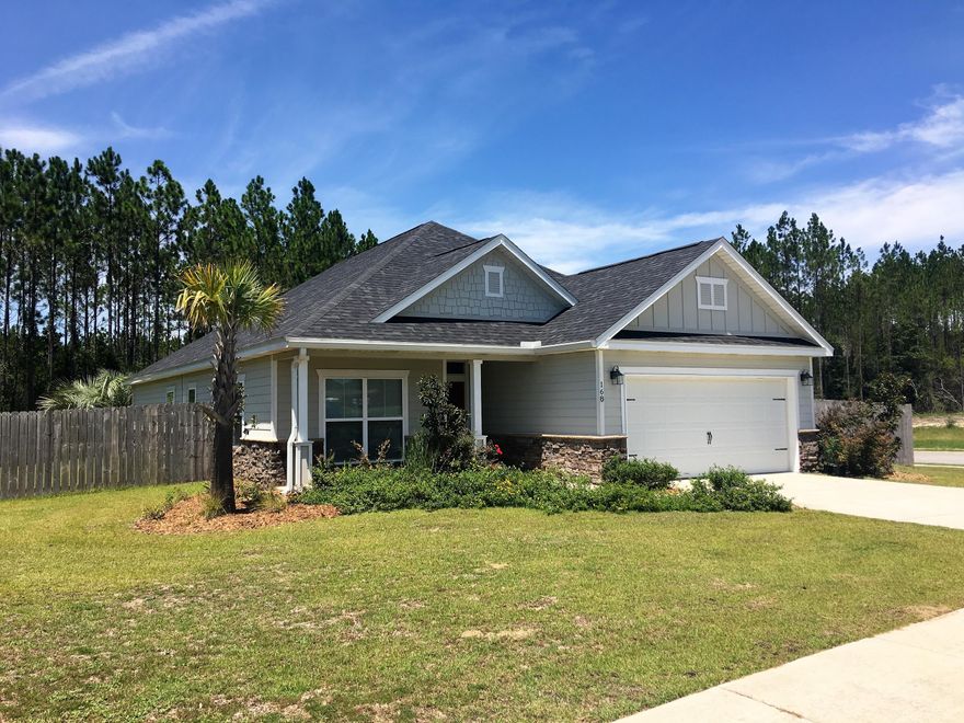 ''REDUCED'' Beautiful better than new home in growing and highly desirable Cross Creek Estates of Freeport. The owners of this home have taken great pride in ownership and you will notice as soon as you drive up. Fully sodded front and back yards, fully fenced back yard and one of the largest lots in the neighborhood. The owners have screened in the large back porch and extended the patio area to allow plenty of room to relax and enjoy this peaceful setting. The interior of the home has been upgraded to beautiful tile everywhere except the bedrooms and the open floor plan is perfect for family time. Granite counters accent beautiful hardwood cabinets and stainless appliances. The seller has also included the beautiful swim spa in the back yard, AND ADDED $2,000 CLOSING COST ASSISTANCE.