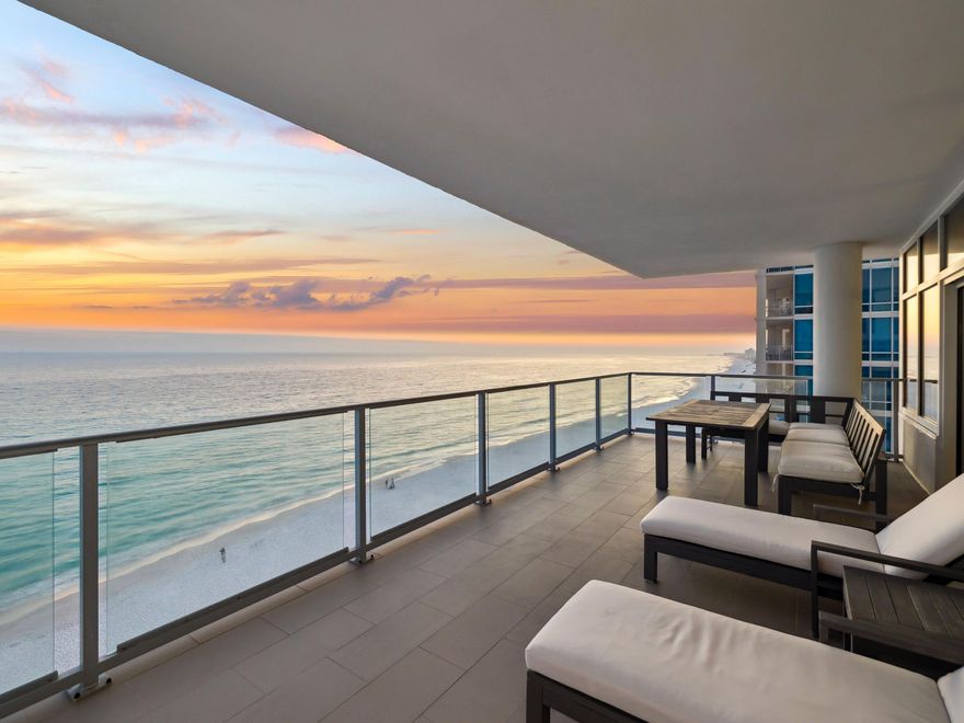 Perched along the pristine shores of the Emerald Coast, 1900 Ninety-Eight redefines modern coastal luxury as Destin's newest gulf-front condominium development since 2007. Designed for the discerning homeowner, this exclusive residence offers breathtaking, unobstructed gulf views, seamlessly blending contemporary elegance with the tranquility of beachfront living. This west-end unit on the ninth floor is a stunning three-bedroom, three-bath residence professionally designed to capture panoramic gulf views from nearly every room. The open-concept layout is bathed in natural light, with a striking wall of floor-to-ceiling windows that frame the breathtaking coastline. A private, 12-foot-deep balcony extends the living space outdoors, complete with an electric grill, making it the perfect setting for al fresco dining and sunset cocktails.

No detail has been overlooked in the custom-designed interiors, where tile flooring flows seamlessly throughout for a sophisticated, low-maintenance coastal aesthetic. The state-of-the-art kitchen, outfitted with premium Thermador appliances, quartz countertops, and custom cabinetry, delivers beauty and functionality for culinary enthusiasts. Thoughtfully designed custom closets provide exceptional storage, while automated Lutron shades in the primary suite and living/dining area offer effortless light control and privacy at the touch of a button.

Beyond the exquisitely curated interiors, 1900 Ninety-Eight offers an exceptional array of resort-style amenities for ultimate relaxation and convenience. Residents enjoy a rooftop oasis featuring a sparkling pool and rejuvenating spa, all set against the backdrop of the breathtaking coastline. A state-of-the-art fitness center provides an inspiring space to stay active while soaking in panoramic gulf views. Gated entry, climate-controlled elevators and lobbies and two levels of covered parking ensure privacy, security and effortless access.

Offering an unparalleled fusion of luxury, exclusivity and prime gulf-front living, 1900 Ninety-Eight is more than a residence  it's a lifestyle. Experience the pinnacle of modern coastal elegance in the heart of Destin.
