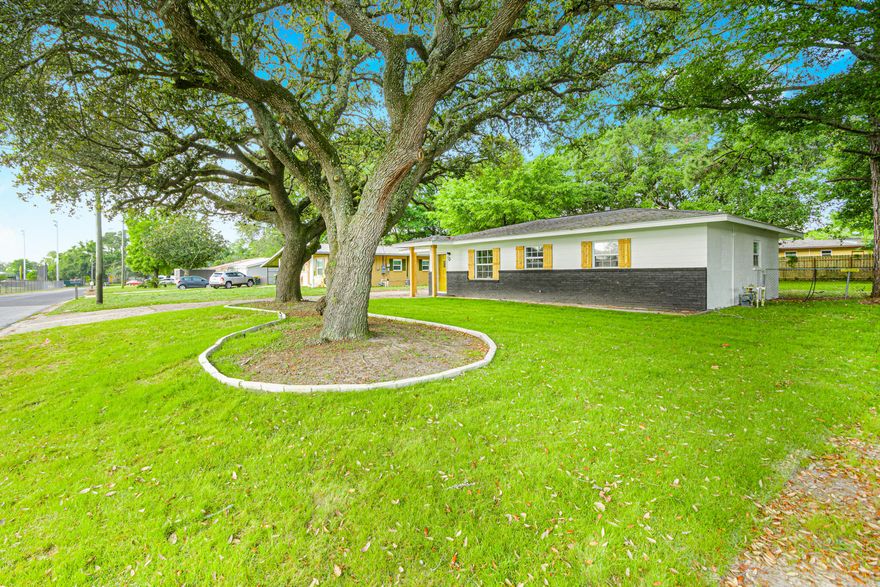 Welcome to your renovated home in a peaceful, desirable neighborhood. Updates include new Luxury Vinyl Plank flooring, stainless steel appliances, and quartz countertops in the kitchen and bathrooms. The bathrooms feature new tile and modern fixtures. Fresh interior and exterior paint, along with cedar shutters and columns, enhance curb appeal. Visit and fall in love with this beautiful home.