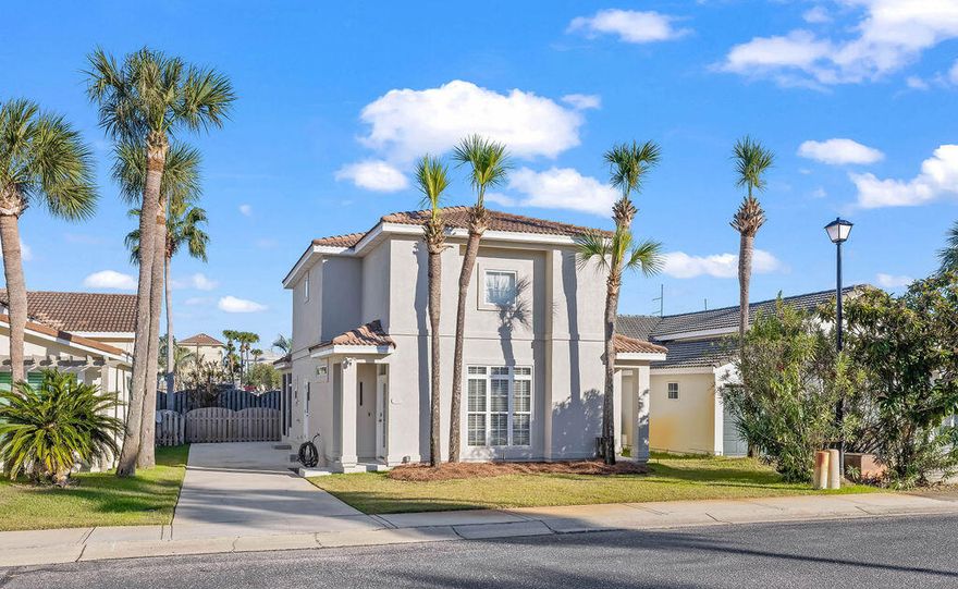 Welcome to gated coastal living just minutes from the sand. Located in an intimate, private community of only 45 homes, this beautifully maintained residence sits just 1/2 mile from the beach and offers the perfect blend of privacy, space, and coastal convenience. Step inside to soaring 20-foot ceilings that flood the home with natural light and create an open, airy feel from the moment you enter. The kitchen features granite countertops, ample workspace, and a layout ideal for both everyday living and entertaining. Recent updates include fresh interior paint, a new hot water heater, and a full-home security system, offering peace of mind and move-in-ready convenience. Residents also enjoy access to a community pool, perfect for relaxing after a day at the beach. Whether you're searching for a primary residence, second home, or investment opportunity, this property delivers low-density living, gated security, and a prime coastal locationjust minutes from dining, shopping, and the sugar-white sands of the Gulf.
Homes in communities this small and this close to the beach are rarely available. Schedule your private showing today.