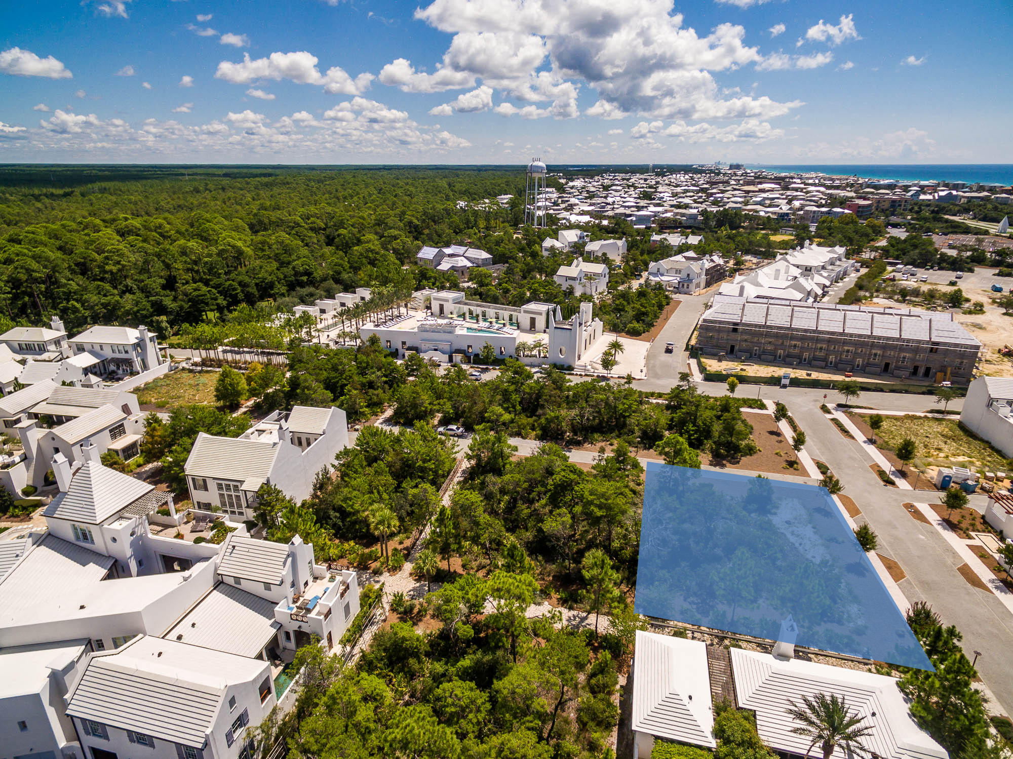 This corner compound designated homesite is located on the north side of scenic Hwy 30A adjacent to the famed Caliza Pool and within walking distance to the Alys Beach Town Center. This incredible homesite rests in the heart of Alys Beach within easy walking distance to amenities, parks, and the Gulf of Mexico.
