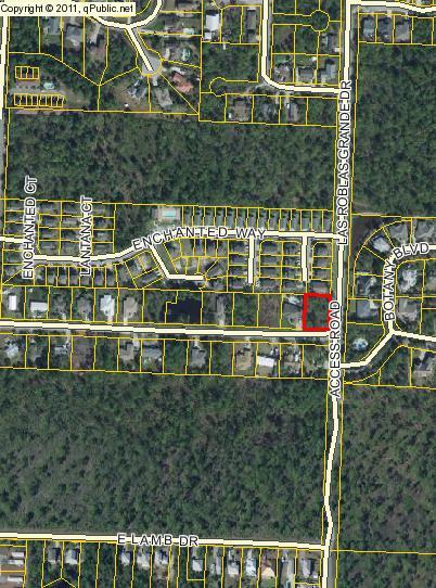 BAYOU PINES UNREC 1ST ADDN - Land