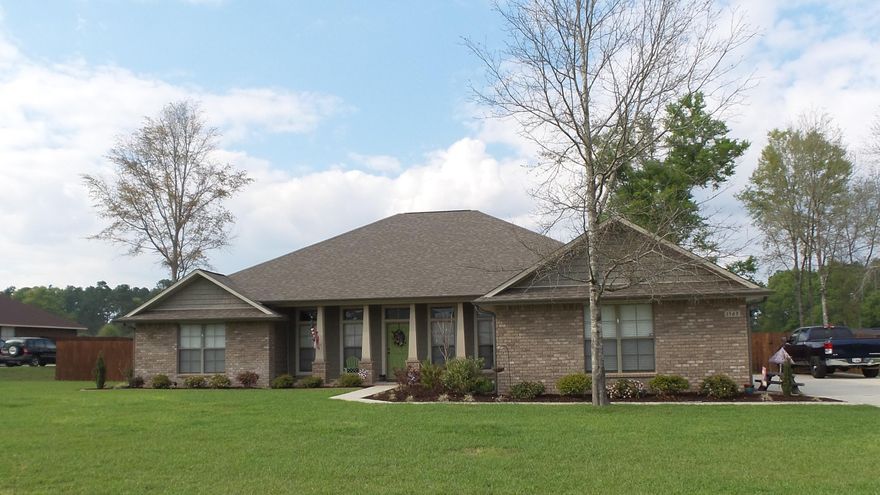 Sit on your back patio and savor the country setting as you watch the horses frolic in the pasture behind your home. Enjoy this beautiful 4 bedroom 3 bath craftsman style that has over 2,600 sq. ft. on a -1/2 acre of land! The open concept floor plan features soaring ceilings, a large eat-in kitchen with granite counter tops, breakfast bar and stainless steel appliances. Other features include an office and formal dining room as well as an oversized laundry room and 3 car garage. If you are wanting a large master bedroom this one will not disappoint. The master is large enough for oversized furniture or a small sitting area. The master bath will delight with a tile shower that has a frameless glass door and a garden tub that is large enough to soak your troubles away.