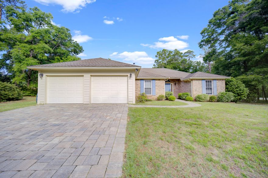 Welcome to 100 Wilder Street, a delightful corner lot residence nestled just outside the city of Niceville, Florida. This charming home offers a perfect blend of comfort and convenience, ideal for families or individuals seeking a serene living environment and peaceful retreat. Boasting 3 spacious bedrooms and 2 bathrooms, . The open-concept living area is flooded with natural light, creating a warm and inviting atmosphere. The kitchen features ample counter space, wet bar, and eat in kitchen. Step outside to an oversized yard, perfect for outdoor gatherings and relaxation. Located just minutes from schools, shopping, and dining. 11 mile drive to the Beach. New Roof 2024. Water heaters 2024