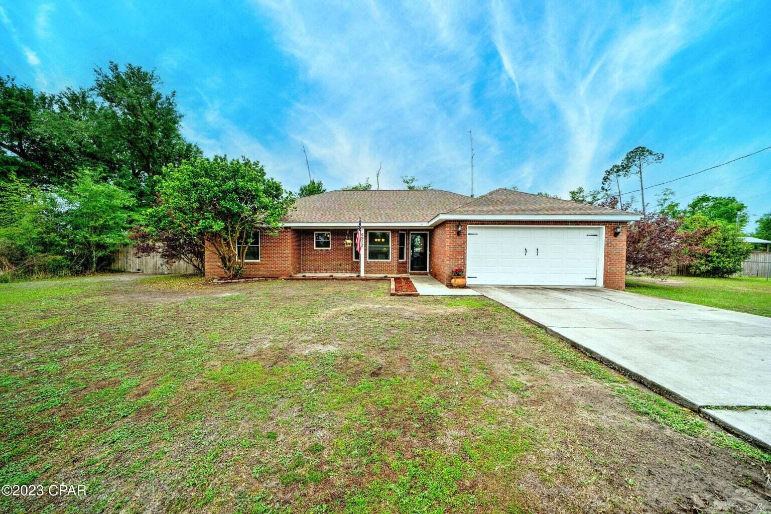 BEAUTIFUL BRICK HOME with an open floor plan zoned for Mosley High School. Updates include: Roof, double-pane windows, AC, thermostat, well pump, water softener, smoke detectors, LED lighting, custom closets and pantry by CLOSETS BY DESIGN. RV designated plug (50 amp) specifically for RV or an electric car. TERMITE BOND in place since 2006 and transfers to new owner at closing.