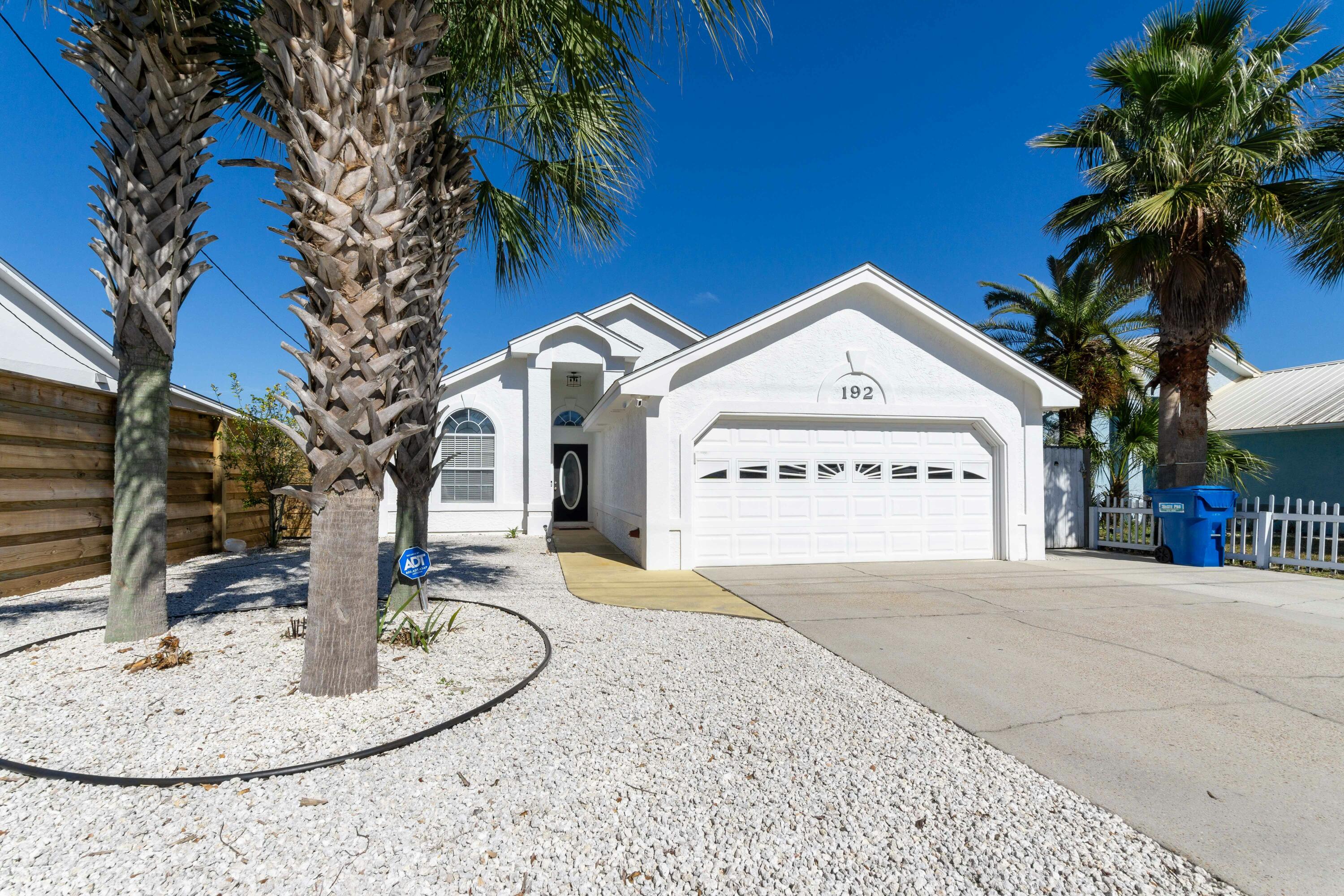 Located in the desired Bid-A-Wee community in Panama City Beach! This 2 bedroom 2 bath home with enclosed bonus room is complete with a private pool and extended patio for your own backyard oasis. Cozy up next to the fireplace in this spacious split bedroom floorpan that's great for entertaining. This functional kitchen is equipped with solid wood cabinets, stainless steel appliances, and granite countertops. Bid-A-Wee offers over 2,000 ft of private deeded beach access to Bid-A-Wee homeowners to assure you will always have a spot on the beach.