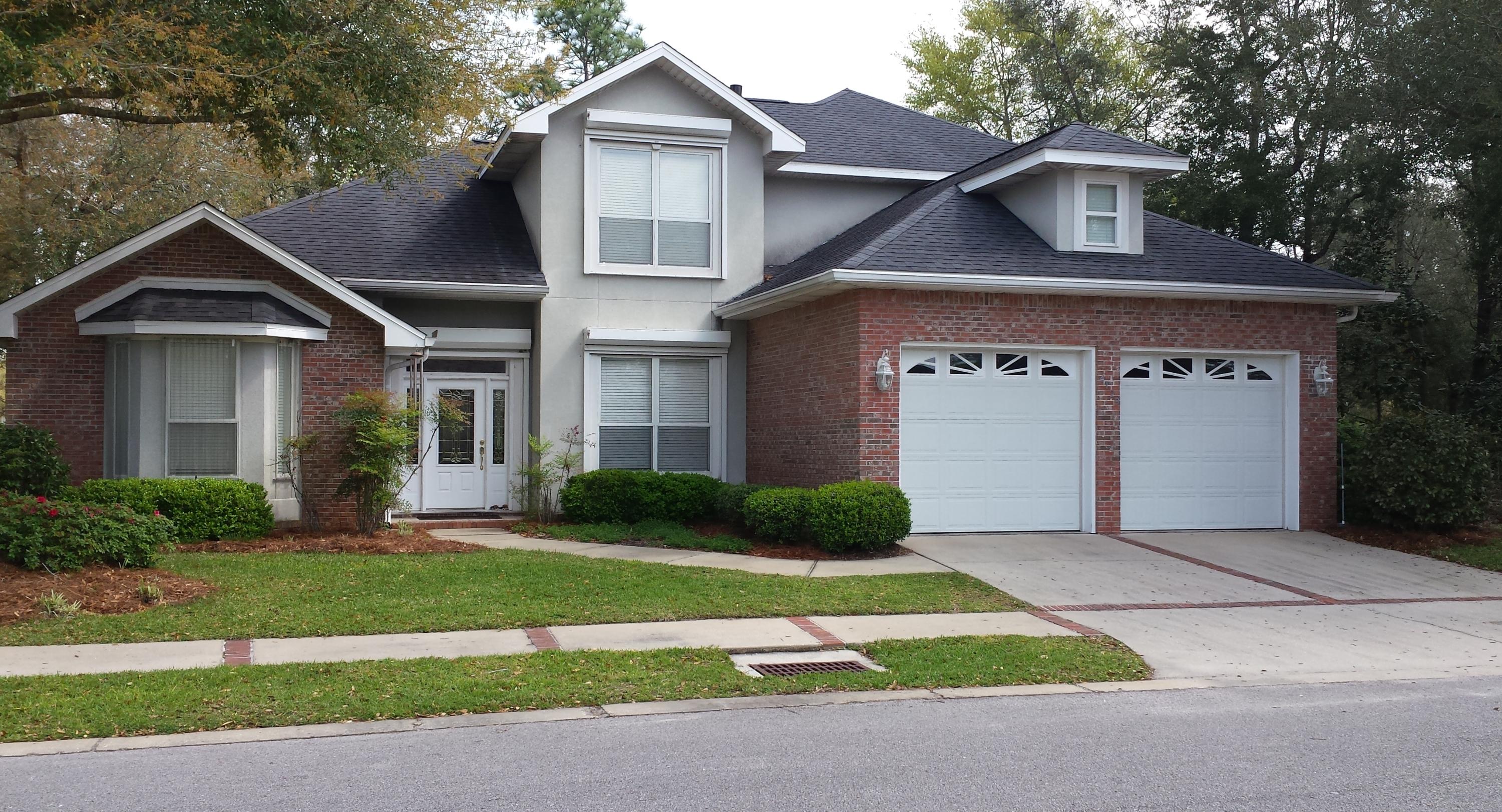 Beautiful gulf course listing in Fairway Woods of Rocky Bayou. This large two story house has so many lovely features, it must be seen to believe. The kitchen is graced with granite counter tops Flat top stove, an abundance of cabinet space. A large pantry laundry room off the kitchen with a built in wine closet. Built in cabinets and shelves in the Family room and so much more.No pets allowed, no smoking. All adults living in the property must apply and be on the lease. Applications are online at carriagehills.com