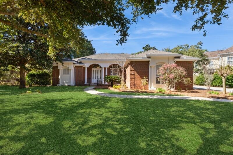 New Roof to be installed prior to closing with acceptable offer. Welcome to 212 Mattie's Way!  This gorgeous one-story lakefront property offers 4 bedrooms, 3 full bathrooms, and approximately 2,641 square feet of luxurious living space. Nestled in a serene setting, the screened pool and tranquil backyard provide the perfect escape to enjoy breathtaking sunsets over the lake.  The lush landscaping on this nearly half-acre lot, featuring beautiful Florida orange trees, offers natural privacy and tranquility.The updated kitchen is a chef's delight, featuring high-quality cabinets with built-in pullouts, a breakfast bar, gas cooktop, and beautiful granite counters. It seamlessly opens to the family room and pool area, making it ideal for entertaining. The primary bedroom is a true retreat, with a cozy sitting area and direct access to the pool. As you walk from the bedroom to the primary bath, you'll pass dual walk-in closets equipped with California Closet built-ins for easy organization. The primary bath boasts dual separate vanities, a spa-like tub, and a separate walk-in shower.

Rest easy knowing the seller will be replacing the roof prior to closing. This home also comes complete with a whole house generator and hurricane protection, ensuring peace of mind.

Located in the highly desirable Kelly Plantation, you'll have access to the phenomenal amenities of this coveted master-planned community. Enjoy the expansive pool, tennis and pickleball courts, an array of walking trails, owner's club and dining, fitness center, and dog park. The Fred Couples Golf Course, an 18-hole championship course known for its challenging design and scenic beauty, is just a short golf cart jog. Additionally, Plantation Park offers a playground, walking trails, basketball court and more.

Kelly Plantation is gated and guarded 24 hours a day, 7 days a week, providing security and exclusivity. The proximity of this gorgeous home to the extraordinary lifestyle of Destin, Florida, makes it a perfect choice for those seeking luxury and convenience.