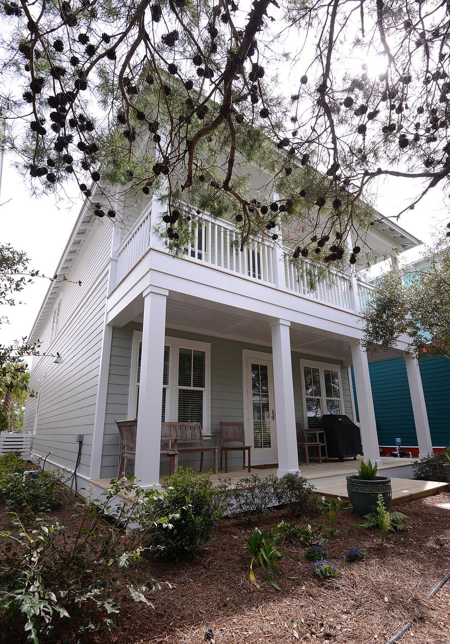 Boasting 5 bedrooms and 4.5 full bathrooms, this fantastic Seacrest cottage is in IMMACULATE condition and has NEVER BEEN RENTED. The kitchen, dining and living area are all in one open space while the upstairs sleeping areas are quite spacious with room to sleep up to twelve people comfortably. This home has been meticulously maintained (click on documents for full list) and is truly fabulous condition. Some of the elegant upgrades include carrera marble in the bathrooms, glass tile accents in the kitchen and bath and beautiful 5'' white oak floors throughout the home.