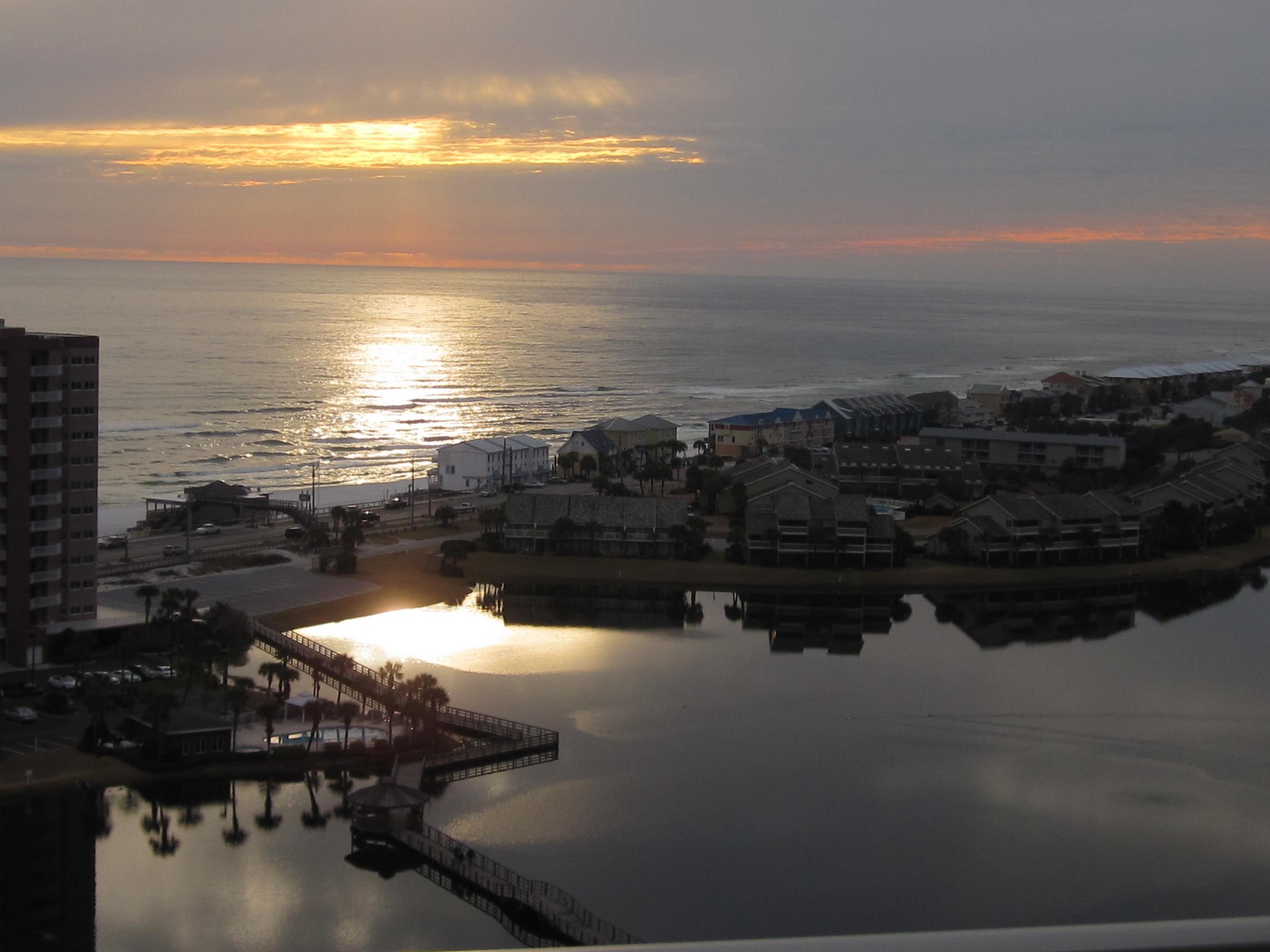 Beautiful gulf views from this large 3 bedroom/3 bath east end condo in Ariel Dunes II (it not a condotel). This beautiful condo is turnkey ready with a strong rental history. A few of the upgrades included are tile, and granite countertops. The kitchen is spacious with an eat-in bar. The dining/living area is great for entertaining and has magnificent gulf views. The master suite is spacious, with a large closet, a large master bath with double vanities and a separate shower. The property has 2 pools totaling almost 12,000 square feet. Ariel Dunes II is gated community in Seascape offering amenities such as golf, tennis, and conference center as well as deeded beach access to over 2,000 ft of beautiful white beaches. All measurements are approximate and should be verified by buyer