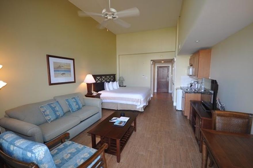 Lasata is located in the center of the excitement and amenities at The Village of Baytowne Wharf in Sandestin Golf and Beach Resort. This spacious 5th floor Penthouse studio with 12' ceilings is fully furnished and ready for your personal use or for vacation rental. 2014 Gross rental revenue of $26,000+. New tile flooring was installed in fall 2013. Shopping, Nightlife and Dinning are just a short stroll away. Underground parking is easily accessed from Lasata's elevators. The beautiful Sandestin beach is a short tram ride away.