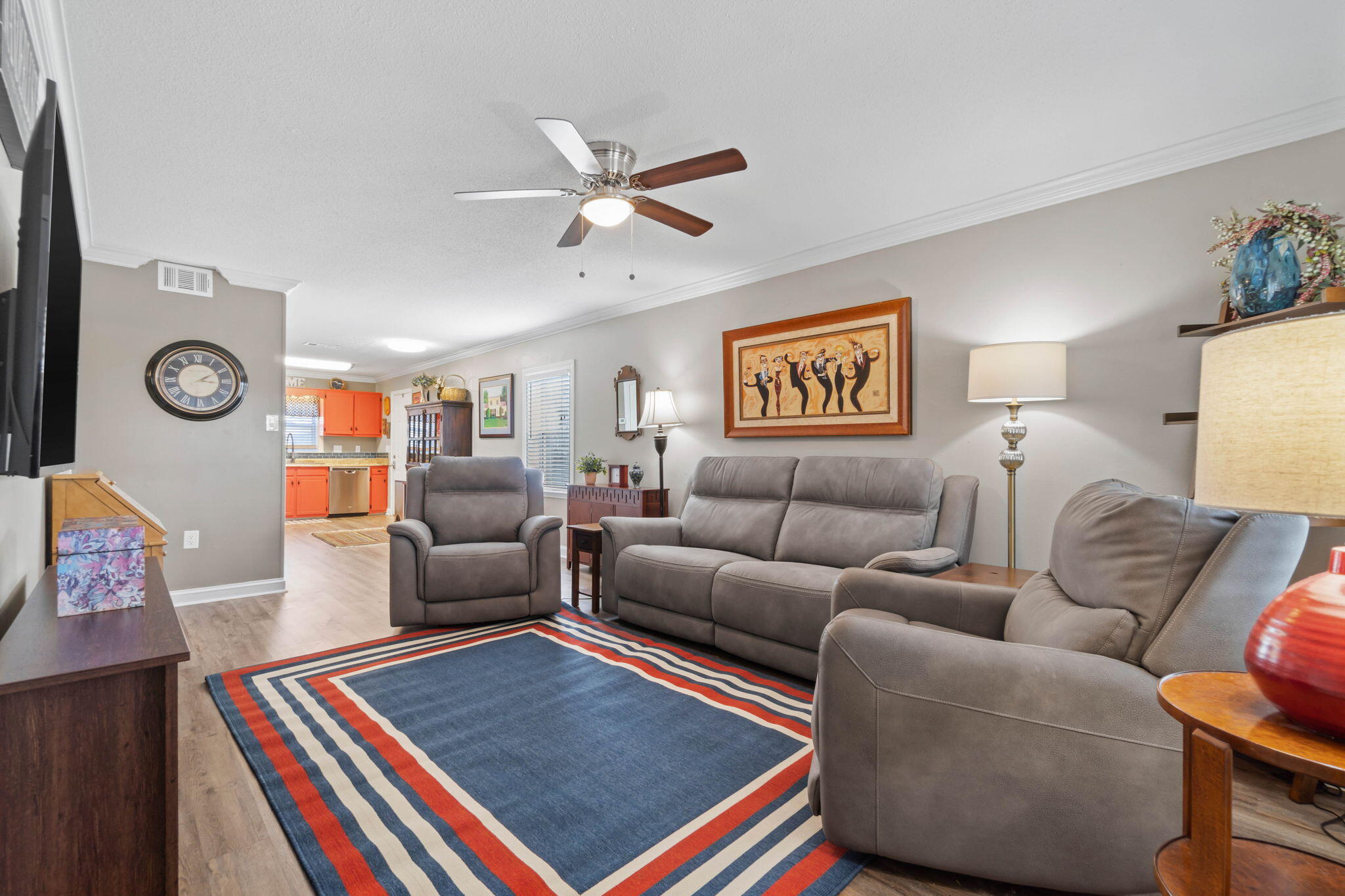 Roommates considered. Unit 1 - 2 BD/2 BA was completely gutted in January 2012 and interior remodeled. It was then remodeled again in January of 2020 with NEW copper wiring, NEW HVAC, NEW Water Heater, and LVT flooring. The dishwasher was replaced in 2022. The unit also features stainless steel appliances, granite countertops throughout, a walk-in shower in the primary bathroom, laundry room, and a tub/shower combo in the secondary bathroom. No pets. Available 12/15