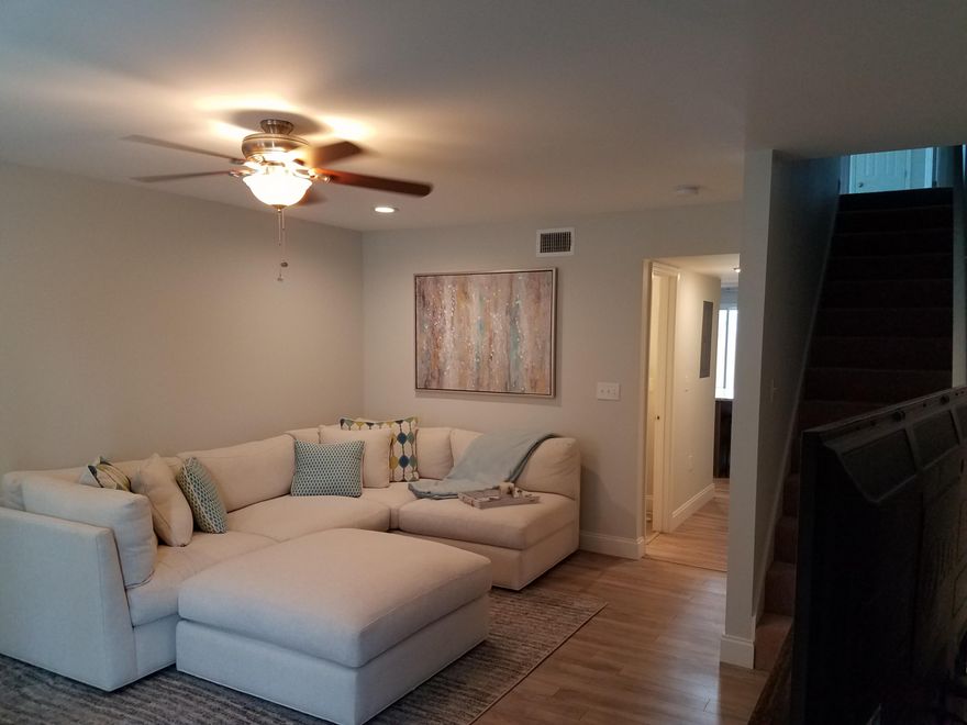 Beautiful completely renovated in 2016 condo. 2 large bedrooms with 2.5 baths. All new flooring, drywall, wiring, cabinets, granite countertops. Laundry room in unit. Private patio with pavers, balcony. Complex has a swimming pool and property is located within walking distance to the beach. Quick access to downtown Fort Walton Beach as well as to Destin. This property is located on Okaloosa Island. This is a gorgeous unit! It is very well maintained. No smokers and no pets.