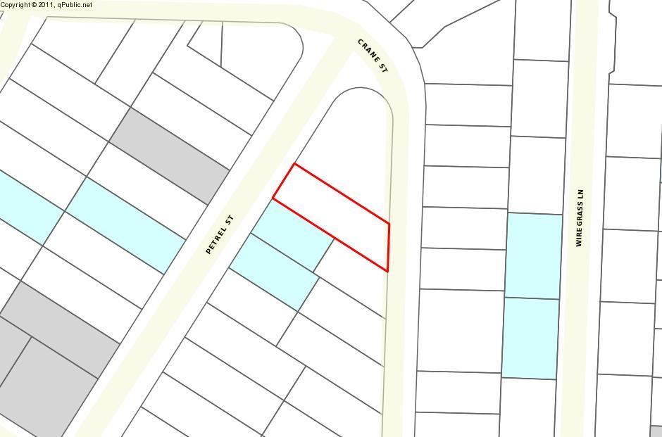 Check out this lot that actually has a street on each end. You could let your drive go all the way thru, so No more backing that RV or Trailer,4 blocks to Dedicated Beach. Check R-1 zoning which allows 2 story homes