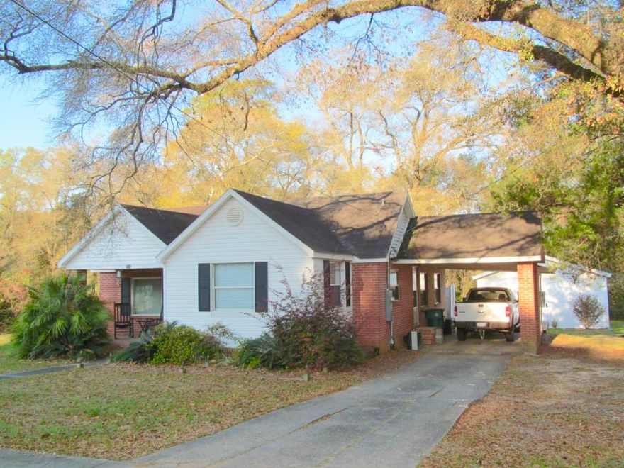 MOTIVATED SELLER.!!! 100% bank financing with NO PMI to qualified buyers!!! Maintenance free brick & vinyl. Walk or ride your bike to historic downtown Defuniak Springs. The city of Defuniak Springs was just voted the best small town in the state of Florida. You will love the refinished hardwood flooring and the updated kitchen. Seller had a custom detached over sized garage built in 2012 that seller says is worth $30,000.00. Large oaks trees. Quiet & peaceful. Property to be sold ''as is'' with right to inspect. shown by appointment. 24 hours notice please