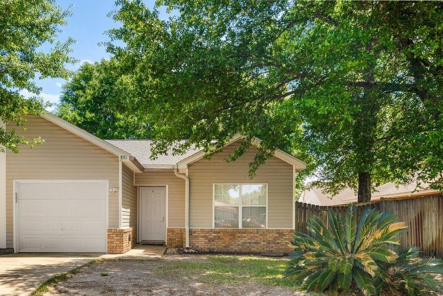 This move-in-ready home has a one-car garage and a fully fenced backyard with a covered patio--perfect for relaxing or entertaining. Recent updates include, interior freshly painted, a new roof and lawn pump in March 2022, a water heater in February 2020, a dishwasher in August 2019, and an HVAC system in March 2016. This well-maintained home is ready for its next owner! Photos to come by next week. This move-in-ready home has a one-car garage and a fully fenced backyard with a covered patioperfect for relaxing or entertaining. Recent updates include a freshly painted interior, a new roof and lawn pump in March 2022, a water heater in February 2020, a dishwasher in August 2019, and an HVAC system in March 2016. This well-maintained home is ready for its next owner!