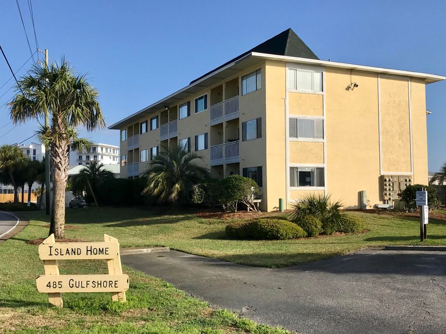 Priced to sell and fully furnished!! This condo is located in the highly sought after location in Destin on Holiday Isle. The Island Home Condo complex offers a central location, close to biking paths, shopping, dining and entertainment, as well as, the beach, Destin Harbor, Moreno Point and Norriego Point. This 1 bedroom condo has been recently remodeled and is in excellent condition with new flooring throughout the unit and a freshly painted interior.This would be an wonderful opportunity for a 1st time home buyer or anyone looking for a great investment property.