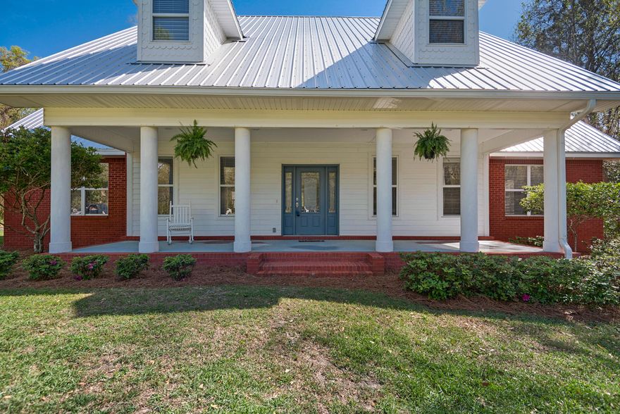 Beautiful home with a waterview. Home has 4 bedrooms 3 1/2 baths. Master bath has a separate shower and large garden tub along with 2 walkin closets. Home has new roof, new kitchen,new appliances, new vanities in the bathrooms. Home freshly painted throughout. Home sits on 2 acres with a large detached workshop. 2 bedrooms upstairs with a Jack & Jill bath.There is a bonus room upstairs that could be finished for extra living area. This home is a must see. The property is 2 separate parcels.