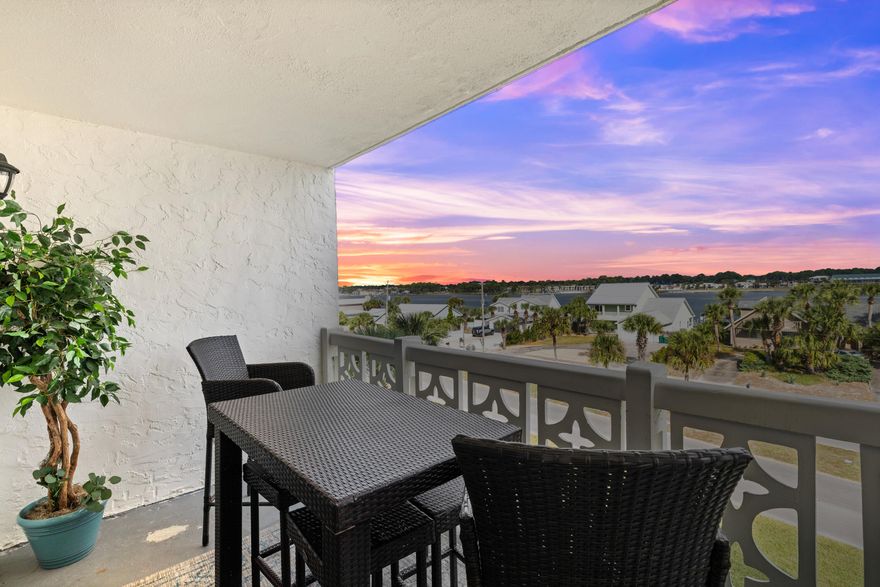 Wake up to peaceful Sound views from this beautifully furnished fourth-floor condo in El Matador on Okaloosa Island. This spacious 2-bedroom, 2-bath residence offers a rare combination of storage, comfort, and lifestyle -- with a large balcony accessible from both the living room and primary suite.Enjoy private Gulf-front beach access just steps away, plus resort-style amenities including two pools (one heated), fitness center, sauna, tennis, pickleball, and basketball courts. Whether you're searching for a full-time residence, vacation escape, or income-producing property, this condo checks every box -- and at an exceptional Island value. Snowbirds welcome.