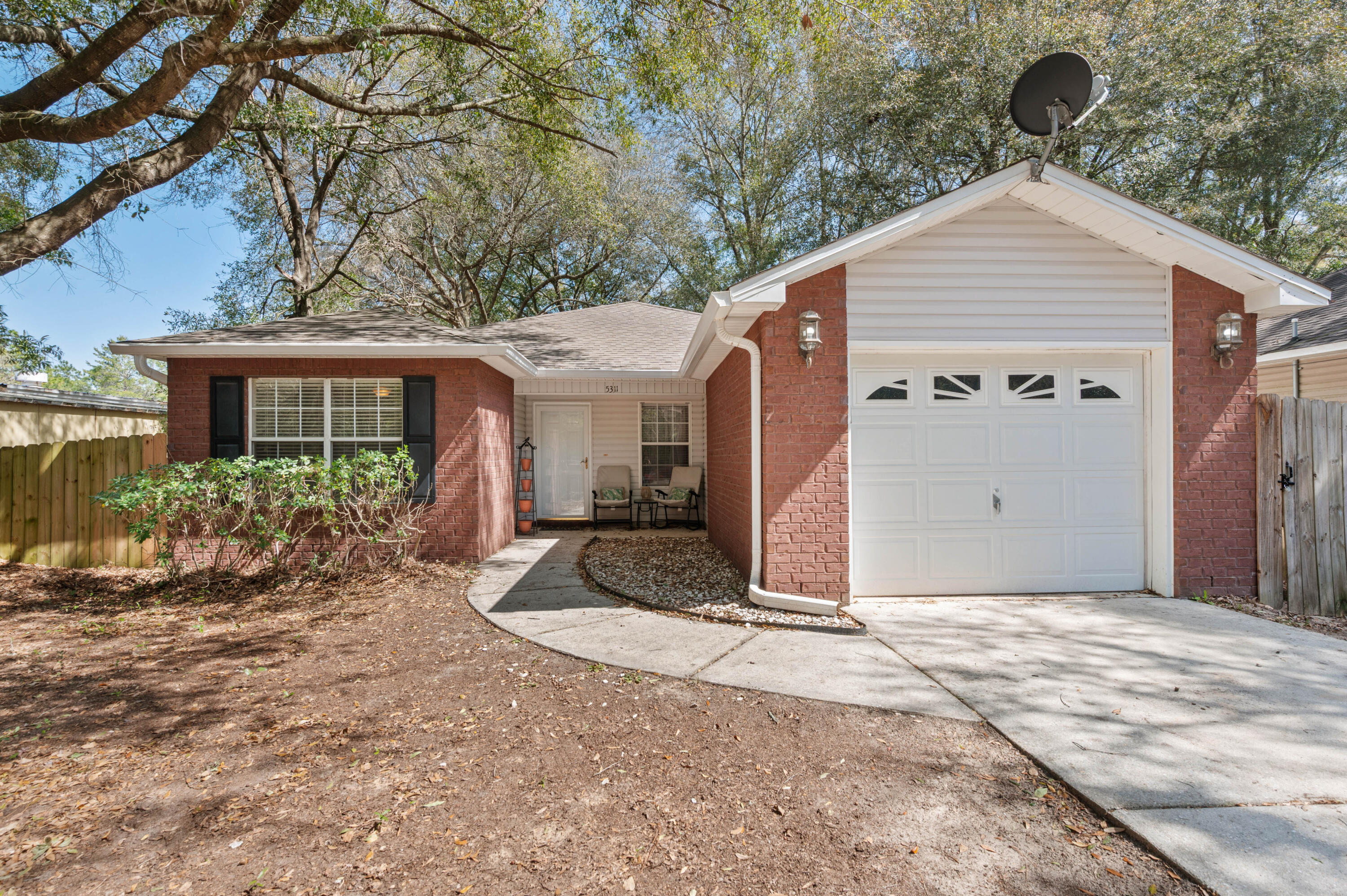 Military-Friendly Gem in Crestview! Welcome to your perfect home base! 5311 Shoffner Blvd, Crestview, FL 32539, is a single-family home built in 2007. It features 3 bedrooms and 2 bathrooms, encompassing 1,264 square feet of living space. The home includes an attached 1-car garage and a fully fenced backyard. Notably, the property has undergone recent updates, including the installation of a new HVAC system within the last two years. Its location offers convenient access to Duke Field and Eglin Air Force Base, making it suitable for individuals affiliated with these military installations. Just 30 minutes to the beaches of Destin! Why rent when you can own this great property?