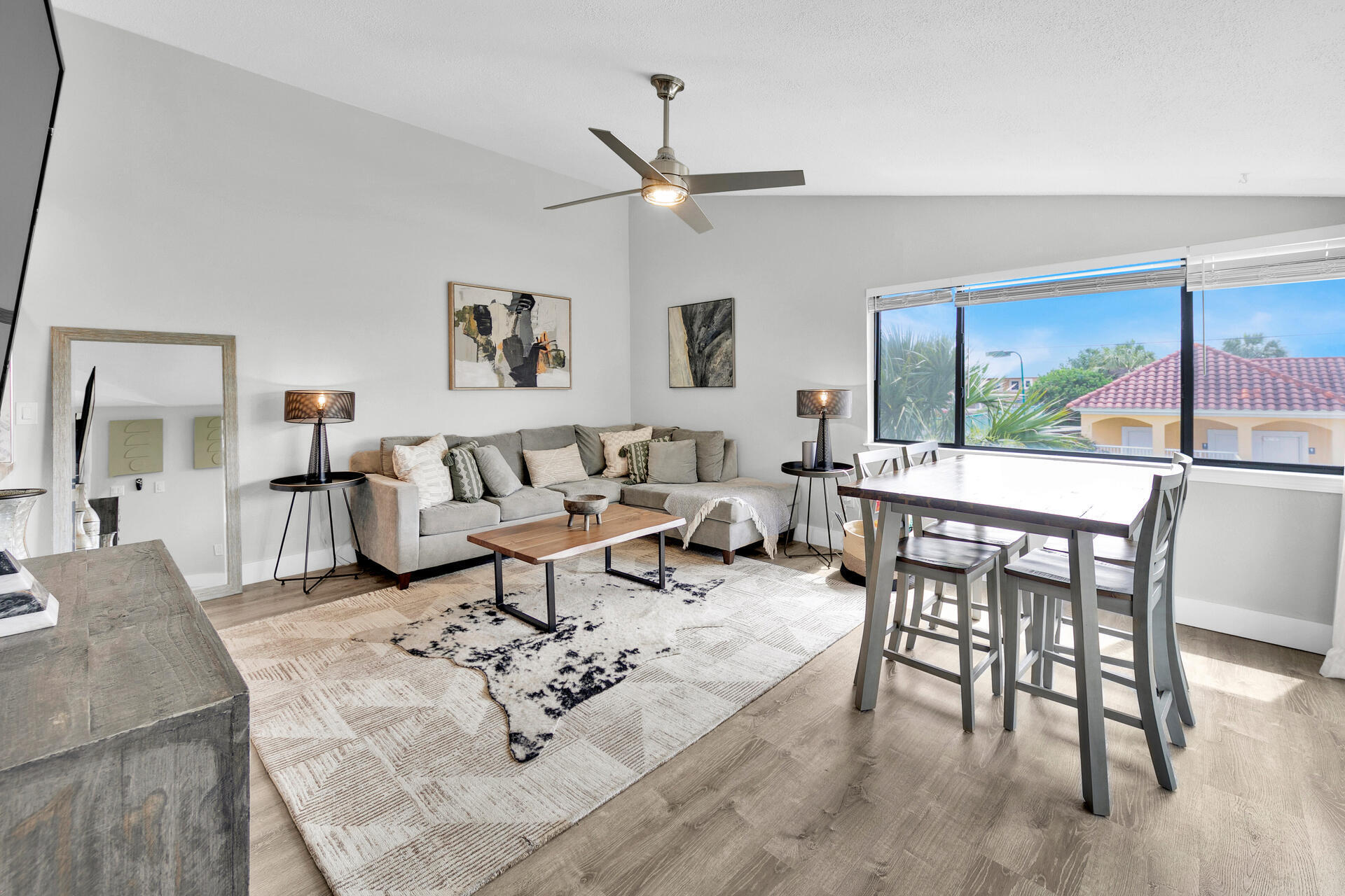 ONE BLOCK TO THE BEACH on a quiet dead-end street.  Approx 1 mile to Destin, 1 block to Pompano Joe's. Proven profitability $34k Rental Income w/some owner-usage.  Low monthly HOA! ($400/mo)Healthy HOA! Upgrades 2022: New LVP flooring!  New paint, ALL appliances, (refrig, stove/oven, dishwasher, washer/dryer, microwave), 65'' & 55'' TVs.  Fully renovated kitchen! New Backsplash, shiplap, cabinets and ceiling.  Bathroom new vanity cabinet & mirror. Stunning decor! Furniture and decor purchased in 2022.  All furnishings convey! Currently Active AirBnB with fantastic reviews 4.96/5 stars!!  Seller willing to work with Buyer to convey any bookings.  Surf Song Condos enjoy Swimming Pool for 16 units.  Bldg exterior painted Spring 2023.  Short-term rentals allowed.  Pets allowed for Owners Only.