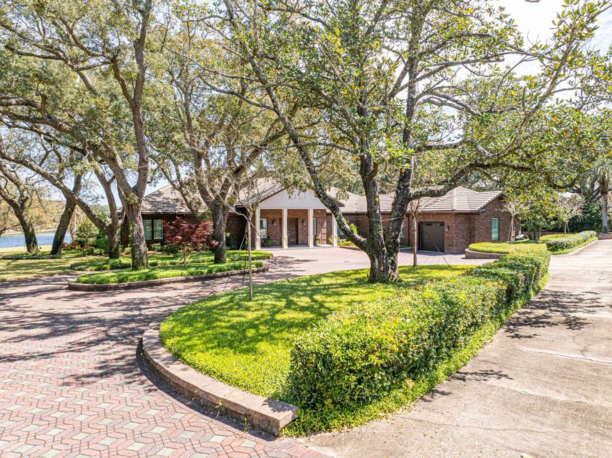 ***PRICED BELOW RECENT APPRAISAL!  Built in 2019.  Lower Insurance costs!  Sold mostly Furnished with Few Exclusions! ***  Live the Waterfront Dream in Fort Walton Beach!  This custom-built masterpiece offers 273 feet of pristine water frontage at the mouth of Chula Vista Bayou, providing direct boating access to Choctawhatchee Bay, the Intracoastal Waterway, and the Gulf.  Set on 1.35 acres, this property combines luxury, privacy, and exceptional craftsmanship. Designed with thoughtful details throughout, the home features gorgeous woodwork, a home generator, a secure safe room, three cozy fireplaces, and an extra washer and dryer conveniently located in the master closet.  Practical touches include 10-foot-wide garage doors and a spacious walk-in attic for all your storage needs. A built-in stereo system and a comprehensive security system add to the ease of living. Step outside and experience true tranquility. The expansive, covered patios, one off the living room and another off the kitchen, create a seamless flow for entertaining and offer breathtaking, vacation-like views. The outdoor spaces are exceptionally quiet and serene, making it feel like a private retreat. In fact, the stunning setting has been the backdrop for multiple weddings, a testament to its beauty and peaceful ambiance.  The large, lush yard leads to a private dock equipped with a water slide, perfect for endless fun on the water.  Inside, the home offers generous living spaces with 4 bedrooms, 4.5 baths, and multiple additional living areas. High ceilings, large windows, and an open, airy design bring in natural light and capture the beauty of the surroundings from every angle.  Whether you're hosting unforgettable gatherings or simply soaking in the quiet waterfront views, this home is a rare find. Is this your dream come true?
All dimensions and pertinent data to be verified by the buyer.
