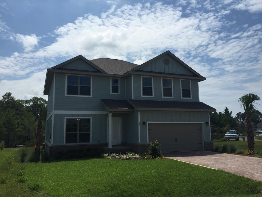 this is the only Julian floorplan left backing up to preserve in Cypress Breeze plantation. huge lot with direct access to the point Washington state park forest. features Wood Floors in family room and kitchen. White Maple cabinets, 3 cm Granite standard in the Kitchen And bathrooms. Irrigation and brick paver drive way are also standard on this home.