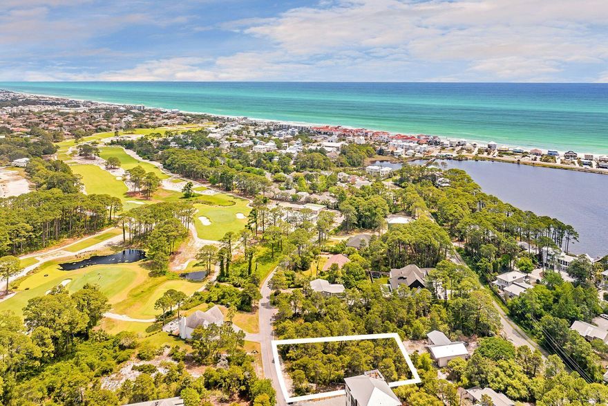 Imagine your dream home nestled along the coveted west end of 30A. This generous .33-acre homesite offers a rare blend of privacy, location, and no HOA restrictions. Just moments from the Gulf and the charm of Oyster Lake, it conveys with plans for a thoughtfully designed 3,000+ square foot home. Priced below appraised value, this is a truly rare opportunity to craft a legacy along one of Florida's most beautiful stretches of coast.