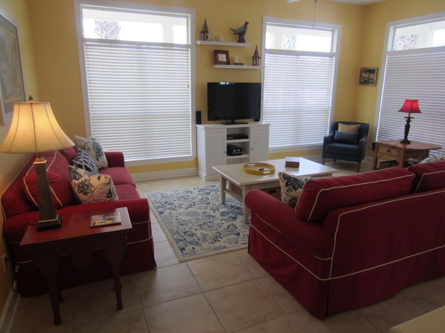 ...GREAT VALUE IN MARAVILLA...Maravilla is a 33 acre family destination accessed by gated entrances off US 98 and also Scenic Gulf Drive. This community consist of 189 condo units, 60 cottages, and 10 2-3 story homes. The community features 500 feet of deeded beach with daily beach service from March-October. Also on site are two pools, one heated seasonally, hot tub, two tennis courts, shuffleboard, clubhouse with kitchen, sitting room, and a small fitness room. Maravilla is known for it family and pet friendly atmosphere. This cottage is located near the heated pool and clubhouse, but with extra yard space for quietness and relaxation. Move in ready as a primary, second home, or rental home.