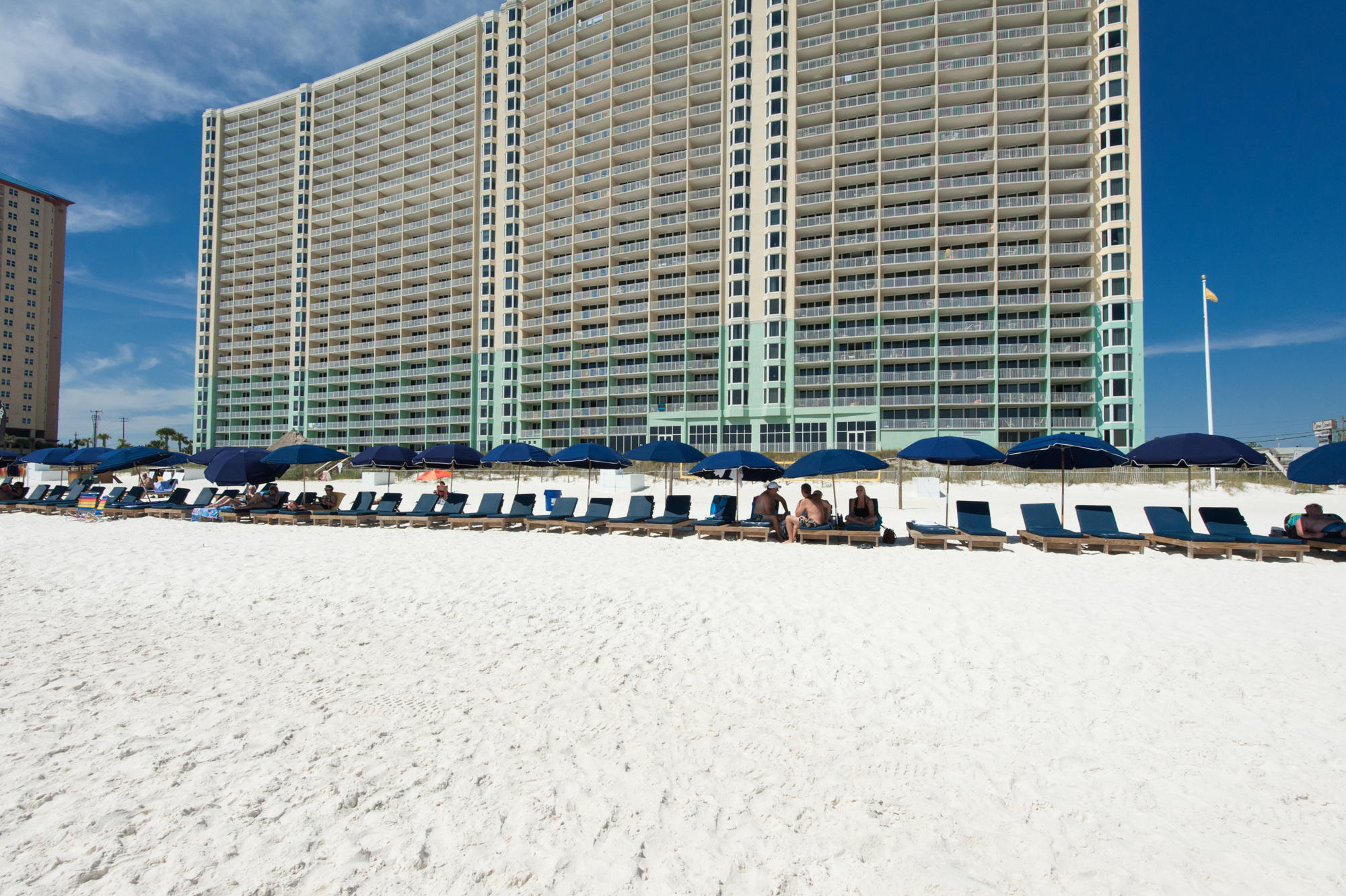 Discover this pristine Gulf-front retreat located on the 9th floor of Emerald Beach Resort in Panama City Beach. Upon entry of this 2bed/2bath condo, you will instantly be greeted with sweeping views of the emerald green waters of the Gulf of Mexico. Notable features include a Gulf-front master suite, hallway bunks, granite countertops, stainless steel appliances, new carpet in the bedrooms, new living room couches and new bedding. Unit 936 has been carefully taken care of and would be a fantastic investment opportunity with gross annual rental income projected at $38,702! Emerald Beach Resort is located in the heart of Panama City Beach and is loaded with amenities including an onsite Starbucks, a Gulf-front pool, two additional pools, a fitness center, a Sky Bar, covered parking and an