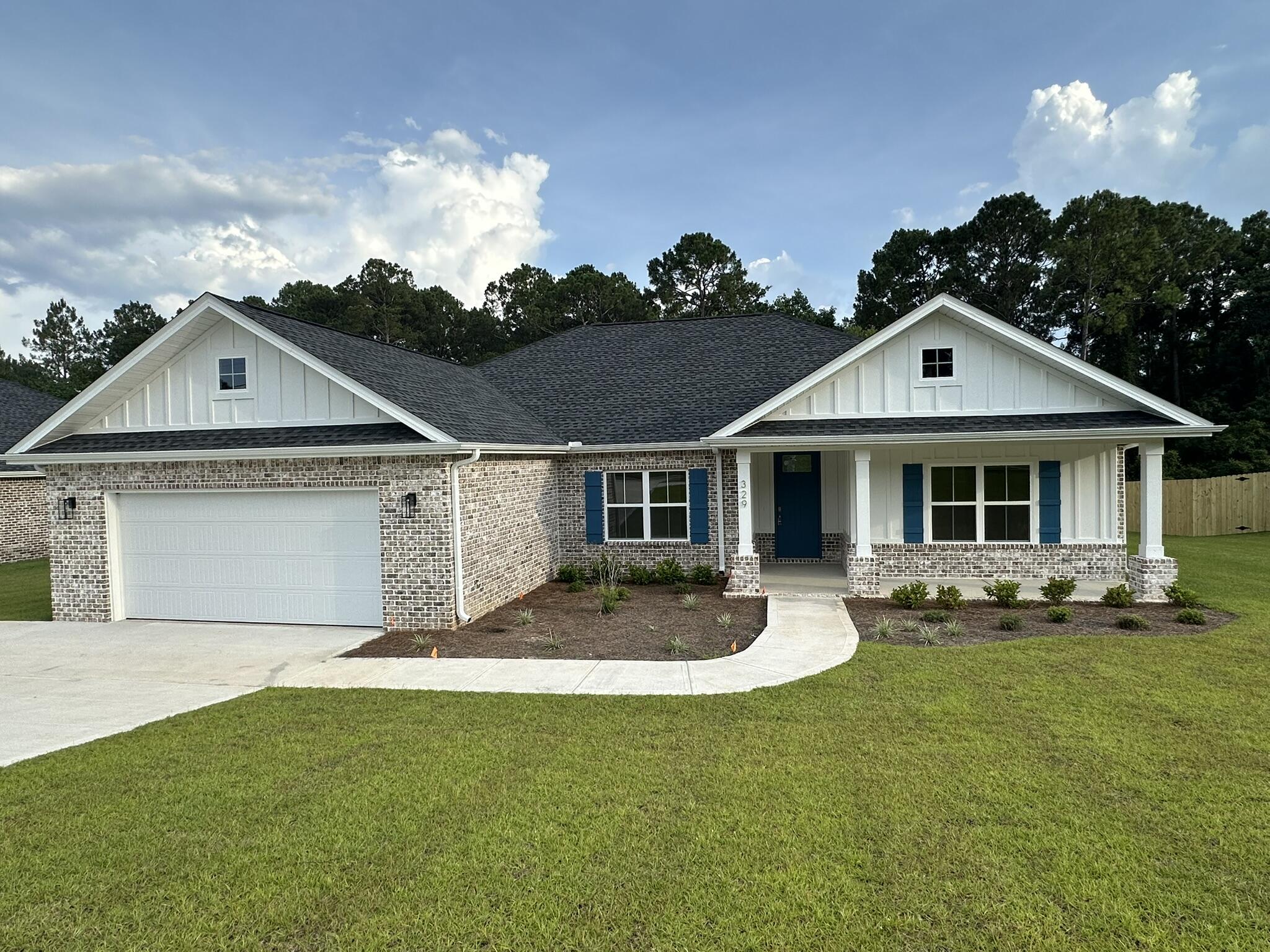 This 4-bedroom, 2-bath home is move-in ready with a classic brick exterior and energy-efficient Tankless Rinnai water heater. The open floor plan offers a spacious area to gather. A laundry room connects directly to the master closet for added function. The kitchen features customizable backsplashes tailored to buyer selections. Located on a generous lot at the south end of Crestview, with easy access to Hwy 85, I-10, Crestview Commons, shopping, dining, medical facilities, schools, and military bases. Beaches are just a short drive away.