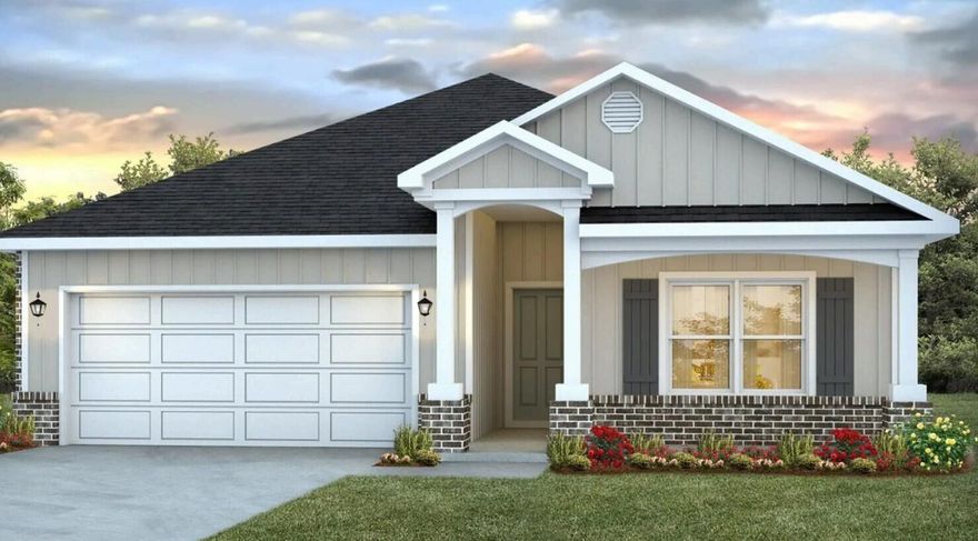 Blackwater Reserve is a NEW community featuring a beautiful community pool, Lazy River and Pickle Ball. The 'BEAU' model is a highly desirable open concept floorplan, 9 ft. ceilings, built-in lighting and a fabulous layout for relaxed living, 4 bedrooms, 2 bathrooms, 2-car garage, covered patio & the 'Smart Home Connect 'System with a variety of convenient Smart Home devices. NICE open living room with the dining area open to the kitchen & living room has lots of windows for natural lighting. A well-designed open kitchen includes stainless steel appliances, a smooth-top range, built-in microwave, gorgeous quartz countertops, quiet dishwasher, corner pantry, island bar, eye-catching wood-look flooring & plush carpet in the bedrooms. Beautiful craftsman curb appeal. ALL LISTING pictures, colors, features, and size may vary. Square footages are approximate.
