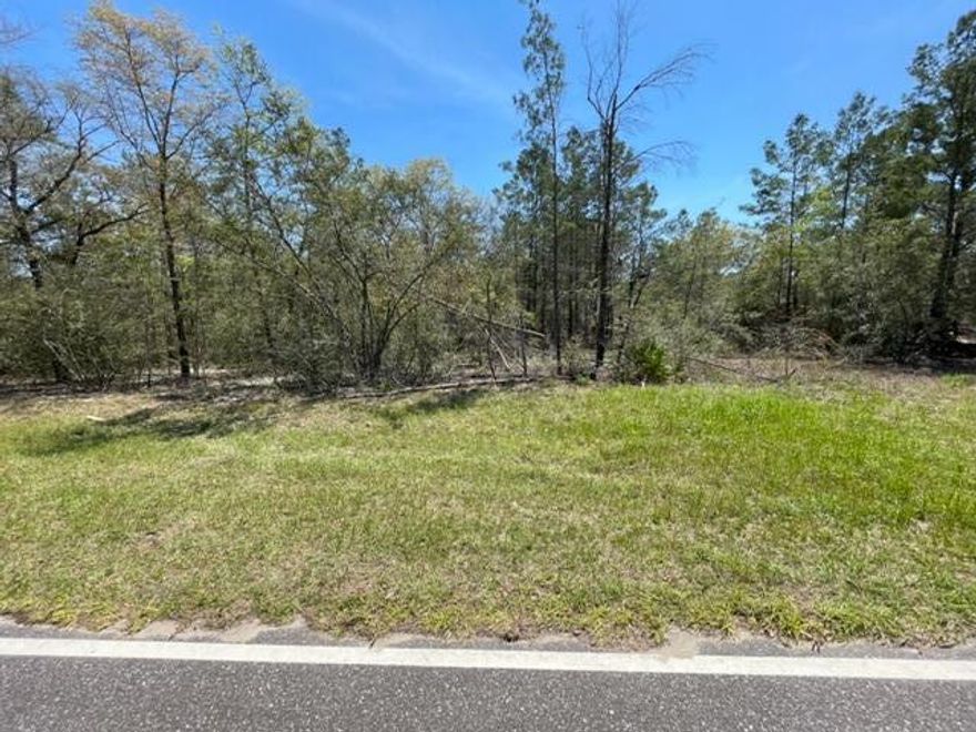 Nice buildable lot on a paved road.  Power and water available, but a septic system will be required. Adjoining lot is available. Located midway between the DeFuniak and Mossy Head I-10 interchanges.