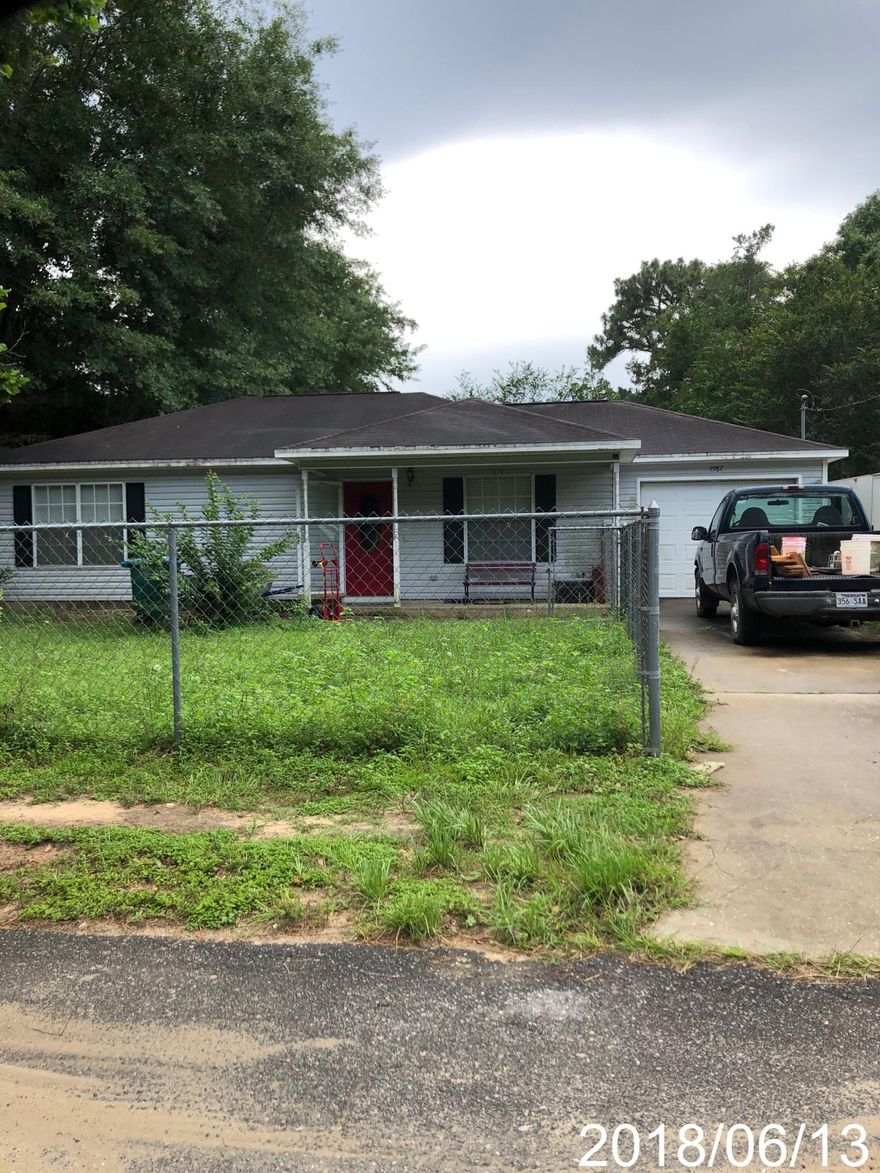 REO. Occupied - inspections not available - sold as-is. No for sale sign. Contact with occupants is prohibited. Affordable three bedroom, two bath home situated on .25 acre off of HWY 90. Search property on www.auction.com for details and pre-auction offer opportunities. Decisions may take one week. Contact agent or auction vendor directly for info. 5% or $2,500 minimum buyer's premium paid at closing. Bank of America employees, spouse or domestic partner, household members, business partners and insiders are prohibited from purchasing.