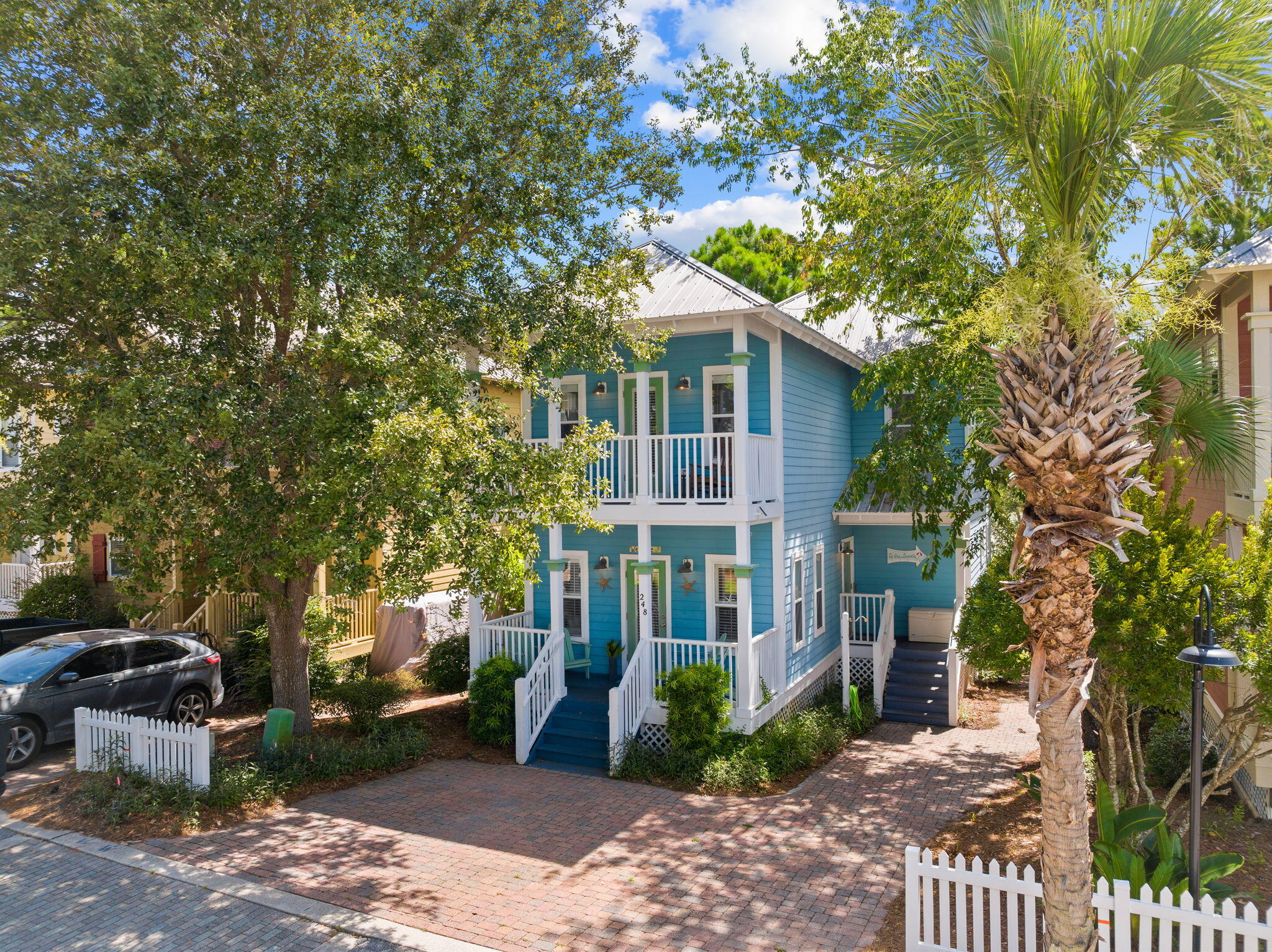 *Motivated Seller *Prominently positioned just a short distance from the turquoise-hued waters of 30A, this lakefront coastal cottage spans two distinct levels, perfectly designed for entertaining and comfort. Upon entering, the living area reveals a curated design and boasts a banquet of windows that flood the spacious interiors with abundant natural light. The beautifully upgraded kitchen features new modern cabinetry, stunning quartz countertops paired with a beautiful glass-tiled backsplash, and a stainless-steel appliance package. The first floor also includes a junior suite with gorgeous lake views, a full bath, pantry, and laundry. The bright and airy primary suite, situated on the second floor, offers private access to a covered porch, the perfect place to admire the unique palette of mesmerizing hues and colors provided by the famed Emerald Coast sunsets each night. The sumptuous ensuite features an extended vanity, walk-in shower, and soaking tub. Two additional guest suites, each generous in size, have gorgeous views and share a full bath and complete the second level.

Tucked behind a private gated entry, the sought-after community of Old Florida Cottages affords residents and guests access to two community pools with lounge areas, walking trails, plenty of guest parking, and close proximity to public beach accesses.

The culmination of luxury and exclusiveness creates an intimate setting while remaining geographically poised near all the acclaimed dining and entertainment 30A has to offer. With impressive rental potential and projections exceeding $65,000 in annual revenue and a turn-key configuration, this is a compelling opportunity for both investors and full-time residents alike. Schedule a private viewing today and start living the coastal lifestyle you deserve!!