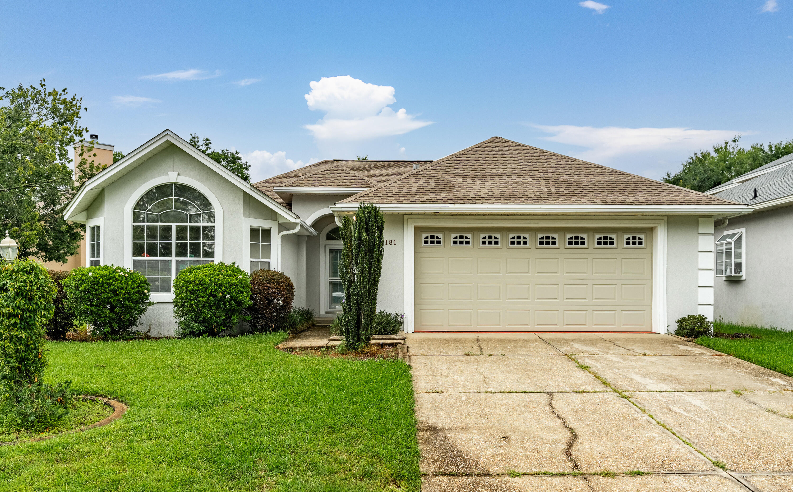 Welcome to this beautifully maintained stucco home. It offers a perfect blend of charm & modern upgrades! Enjoy peace of mind with a 2021 roof, 2020 HVAC, & all LED lighting throughout. Step inside to find no carpet--just stylish LVP & wood flooring, & tile in the kitchen, bathrooms, & laundry. The kitchen features Corian countertops, stainless steel appliances, & a brand-new microwave, & opens to a bright eat-in area for casual meals. You'll also find a separate dining room--perfect for hosting--& a welcoming living room with a cozy gas fireplace, ideal for relaxing evenings. The primary suite boasts a tray ceiling, jacuzzi tub, & generous space to unwind. Additional highlights include a central vacuum, lawn pump, ceiling fans in nearly every room, & fresh interior paint.