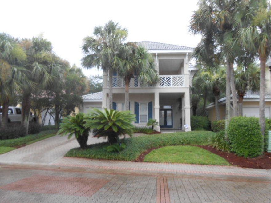 You will not find a better priced home in Destiny West. Come take a look at this 3 bedroom, 3 bath Mediterranean beauty which features an open floor plan, recessed lighting, bedroom on the first floor, one car garage, and plenty of room on the porch and balcony for entertaining. This home is a short distance to the tennis courts, clubhouse, community pool and the beach.