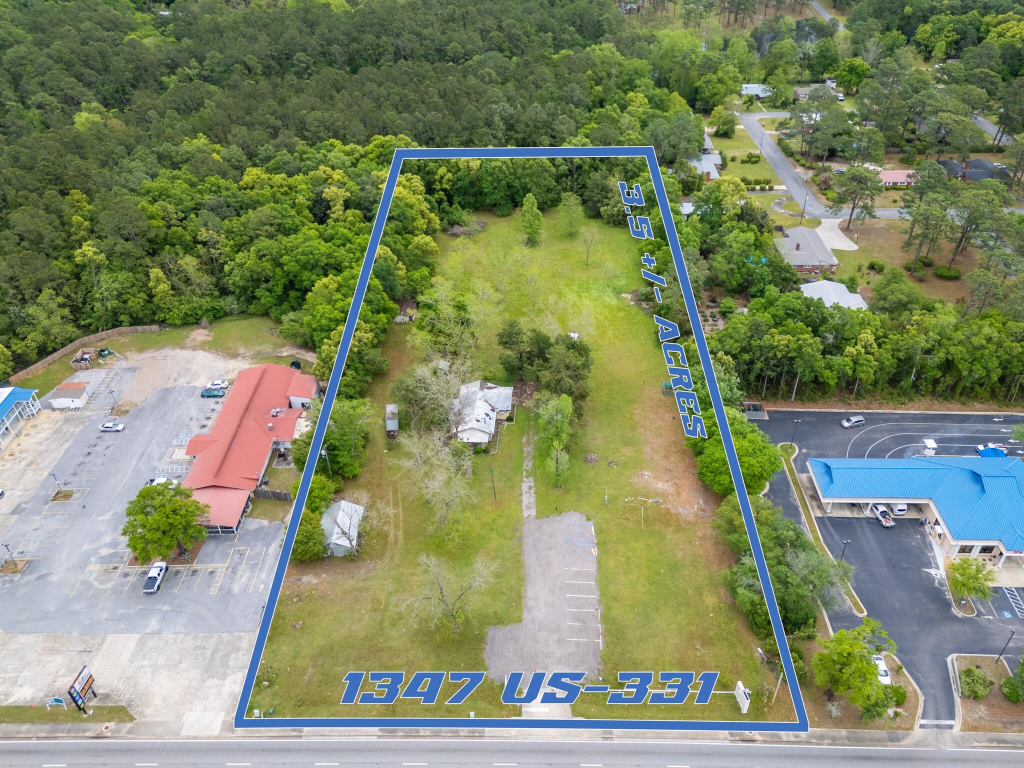 Prime commercial opportunity! nestled just north of I-10 and conveniently located across the street from Walmart, this expansive property boasts endless potential in a growing areal Surrounded by new development and subdivision expansions, with major retailers like Starbucks and Chic-fil-A entering the market, the demand for retail, hospitality, and dining options is soaring. With 250 feet of frontage and 614 feet of depth, this parcel zoned city C-2 offers an ideal canvas for various ventures. Don't miss out on this chance to capitalize on the city's booming growth and bustling traffic. Enquire now! Listing agent is related to seller. owner financing available.