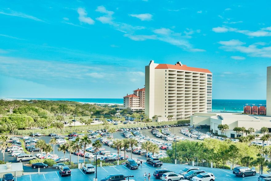 Fantastic eastern views-- on a clear day you can see the emerald green waters all the way down the coastline to Panama City! Beautifully redecorated with new furnishings/paint in soft colors and coastal style. Enjoy the lush tropical pool with a swim under waterfall, a fitness center, outdoor gas grills and easy beach access that Luau has to offer.
All of this and located within the gates of Sandestin Golf and Beach Resort - a 2400 acre resort with the most beautiful white sand beach, four championship golf courses, a world class tennis complex with 15 tennis courts, a 98 slip marina, and including The Village of Baytowne Wharf with all the shops and restaurants and great events and activities.